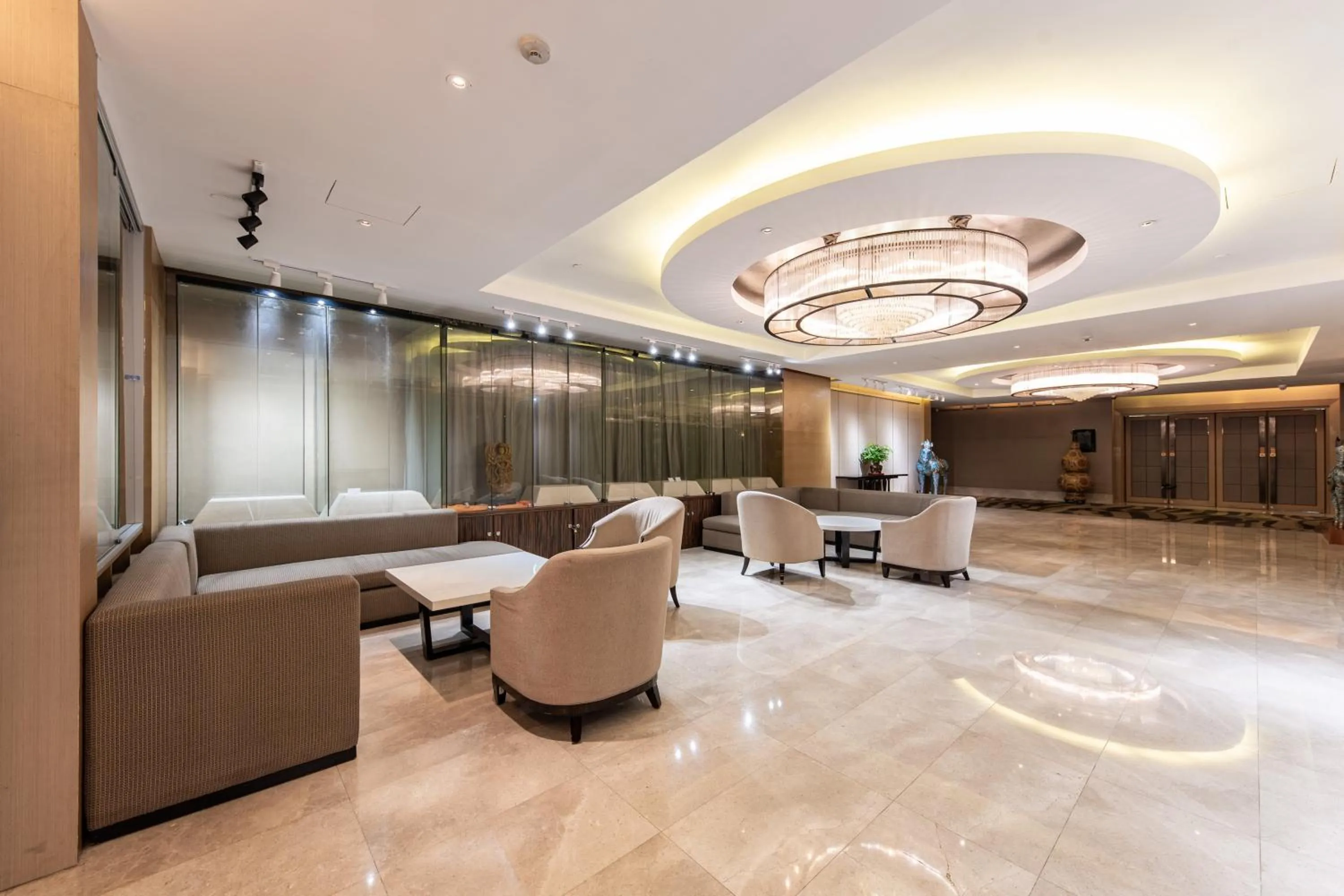 Seating area in Shenzhen LANGYUE International Hotel