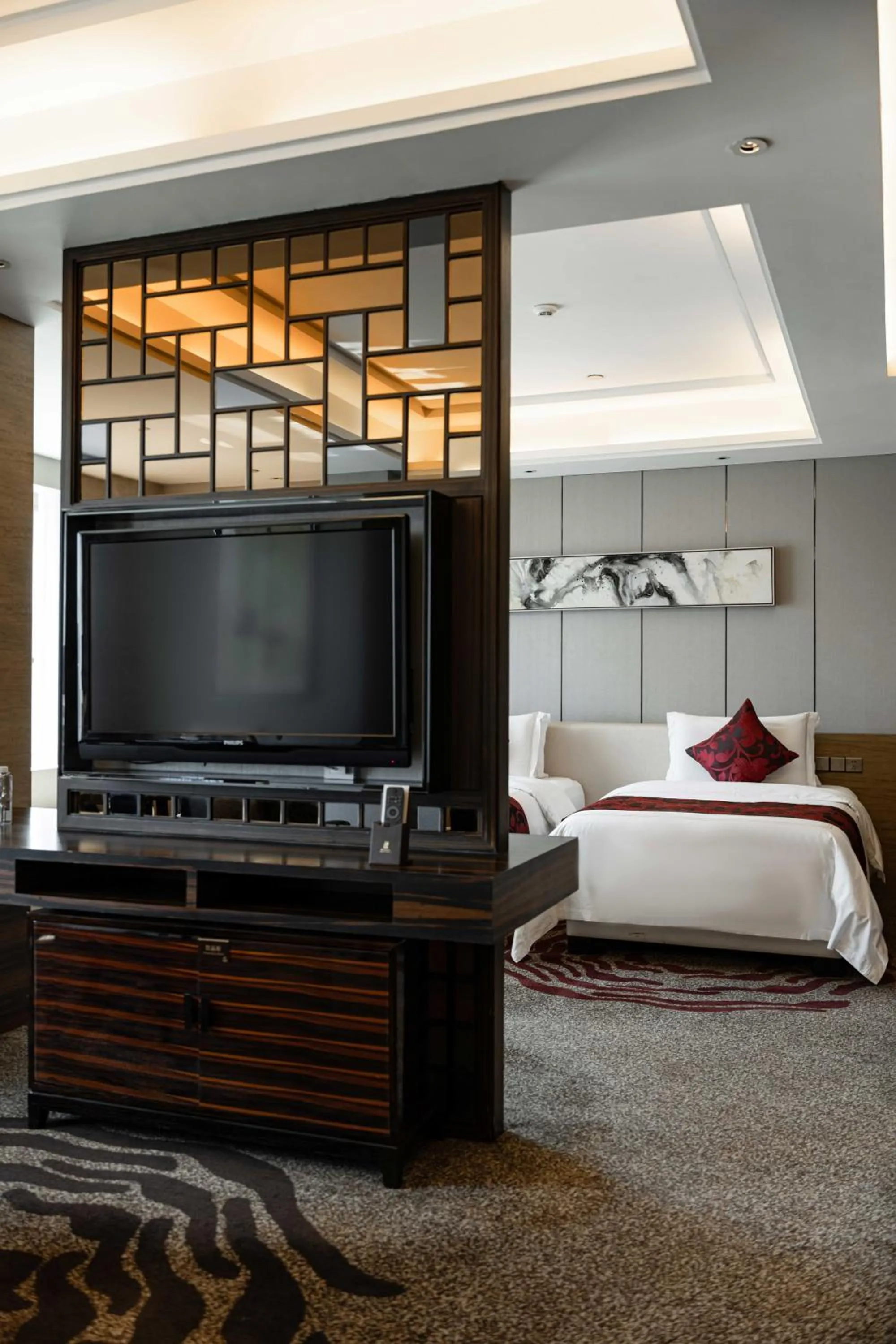 Bed in Shenzhen LANGYUE International Hotel