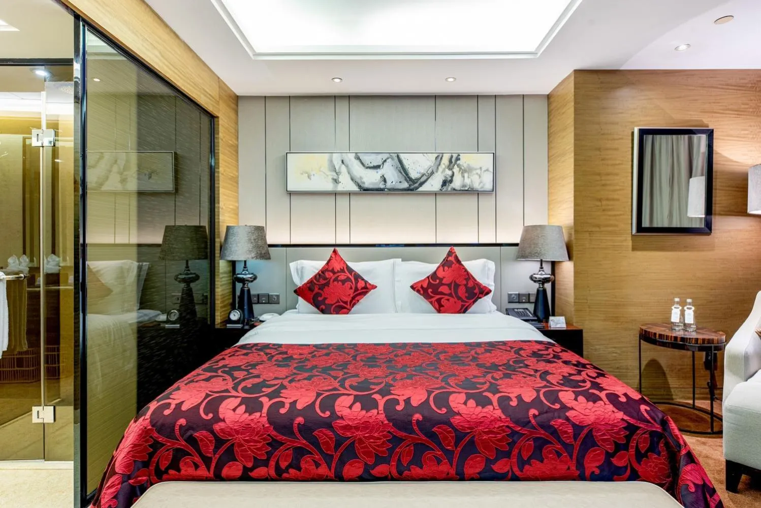 Bed in Shenzhen LANGYUE International Hotel