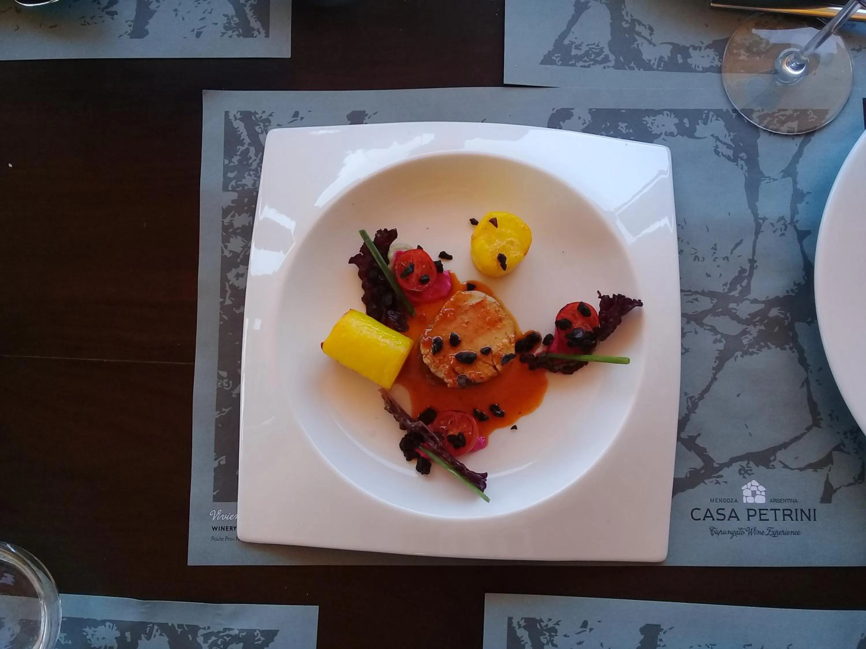 Food close-up in Casa Petrini