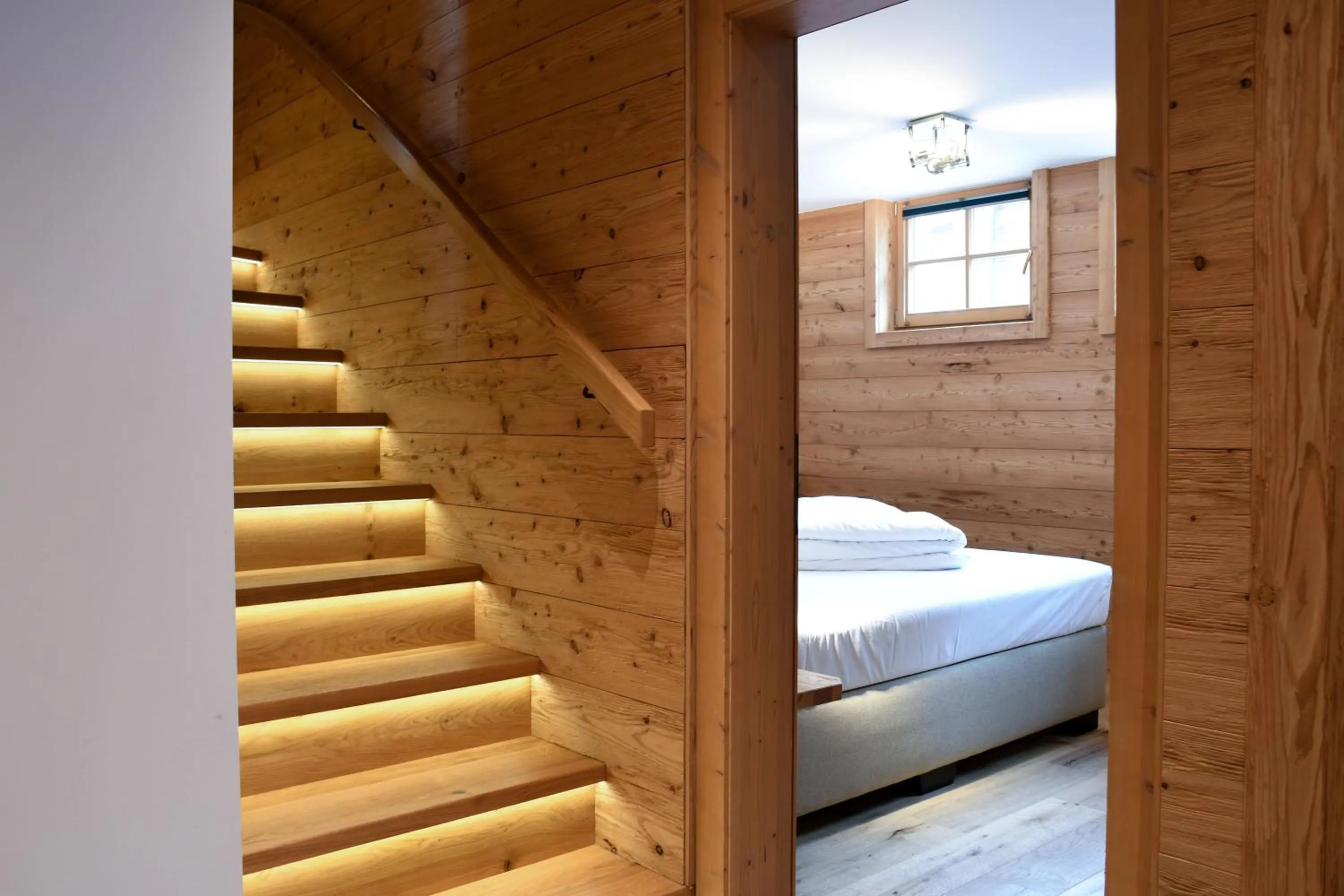 Bed in Astn Hütten Residenz Waldsicht Königsleiten - Ferienwohnungen