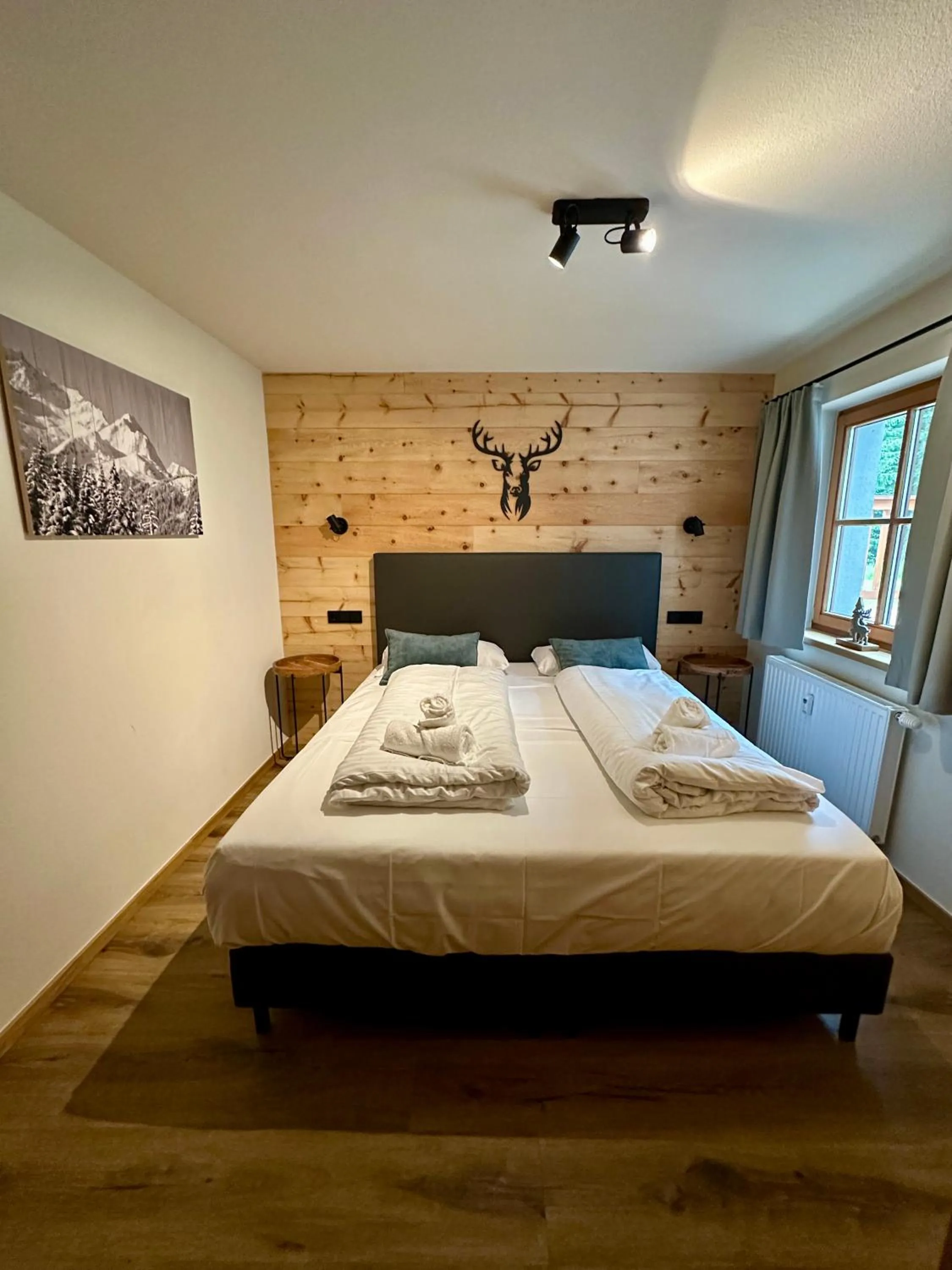 Bed in Astn Hütten Residenz Waldsicht Königsleiten - Ferienwohnungen
