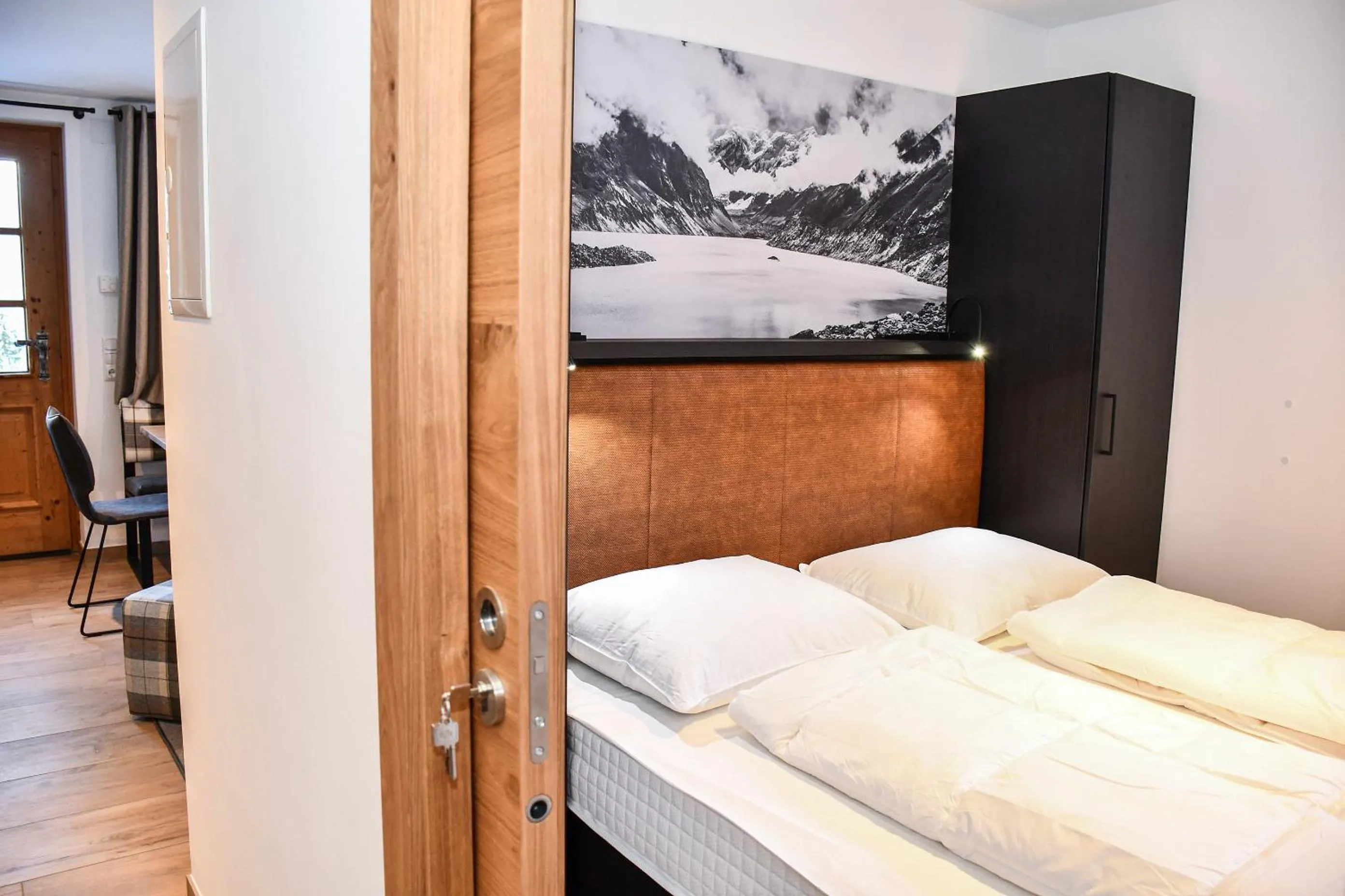 Bed in Astn Hütten Residenz Waldsicht Königsleiten - Ferienwohnungen