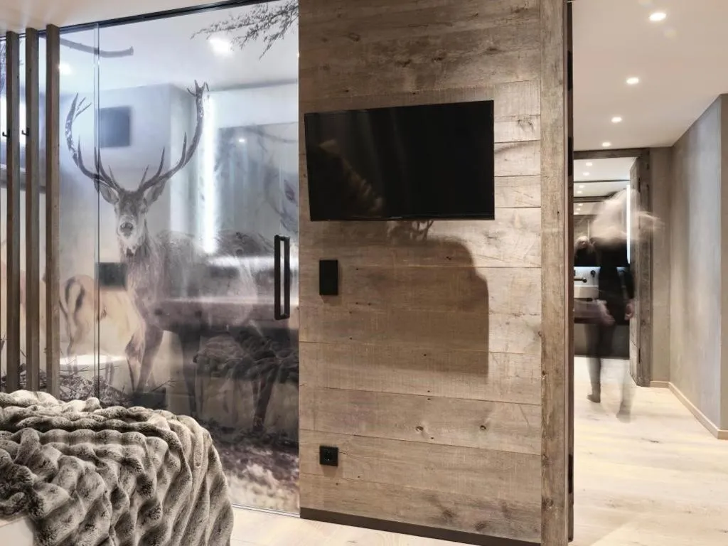Bed in Astn Hütten Residenz Waldsicht Königsleiten - Ferienwohnungen