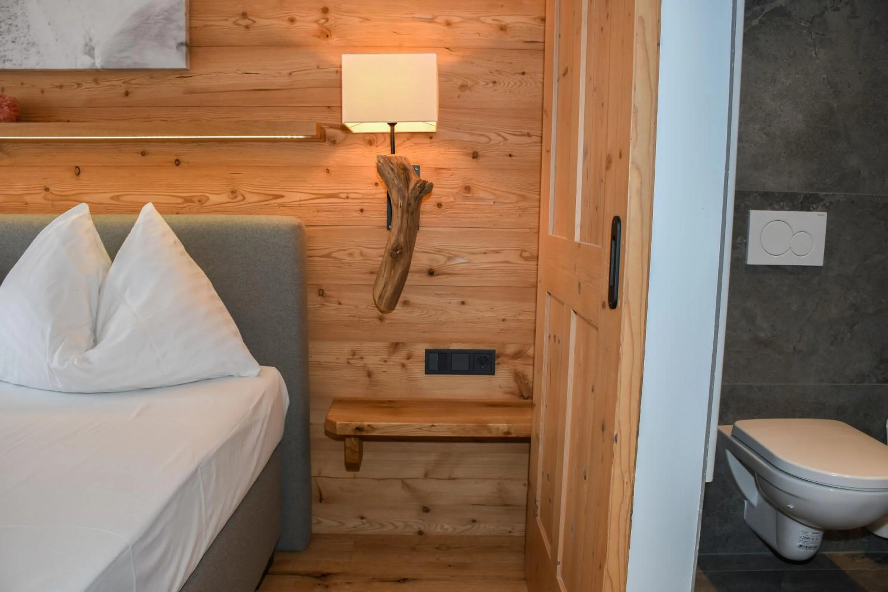 Bed in Astn Hütten Residenz Waldsicht Königsleiten - Ferienwohnungen