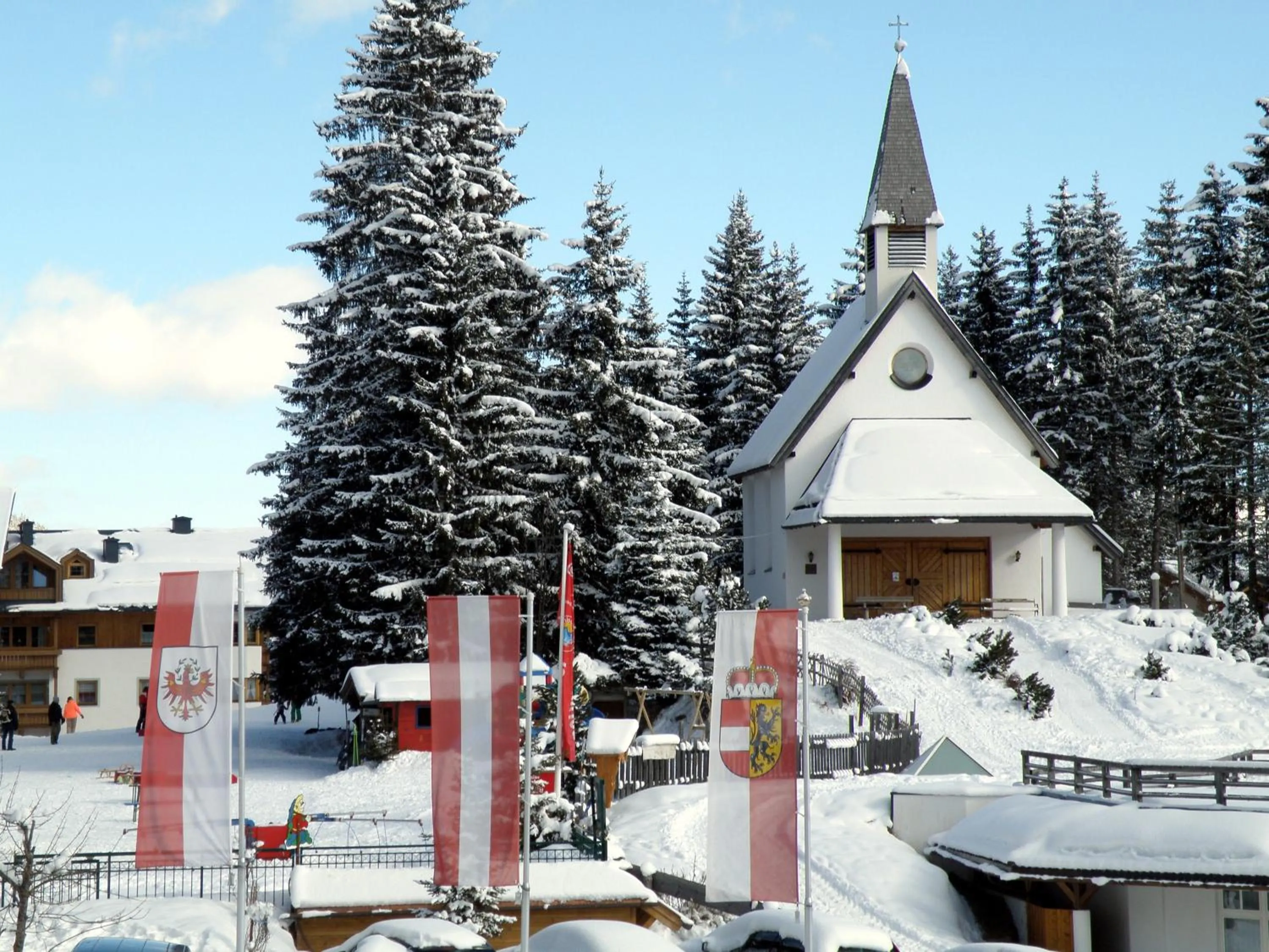 Winter in Astn Hütten Residenz Waldsicht Königsleiten - Ferienwohnungen