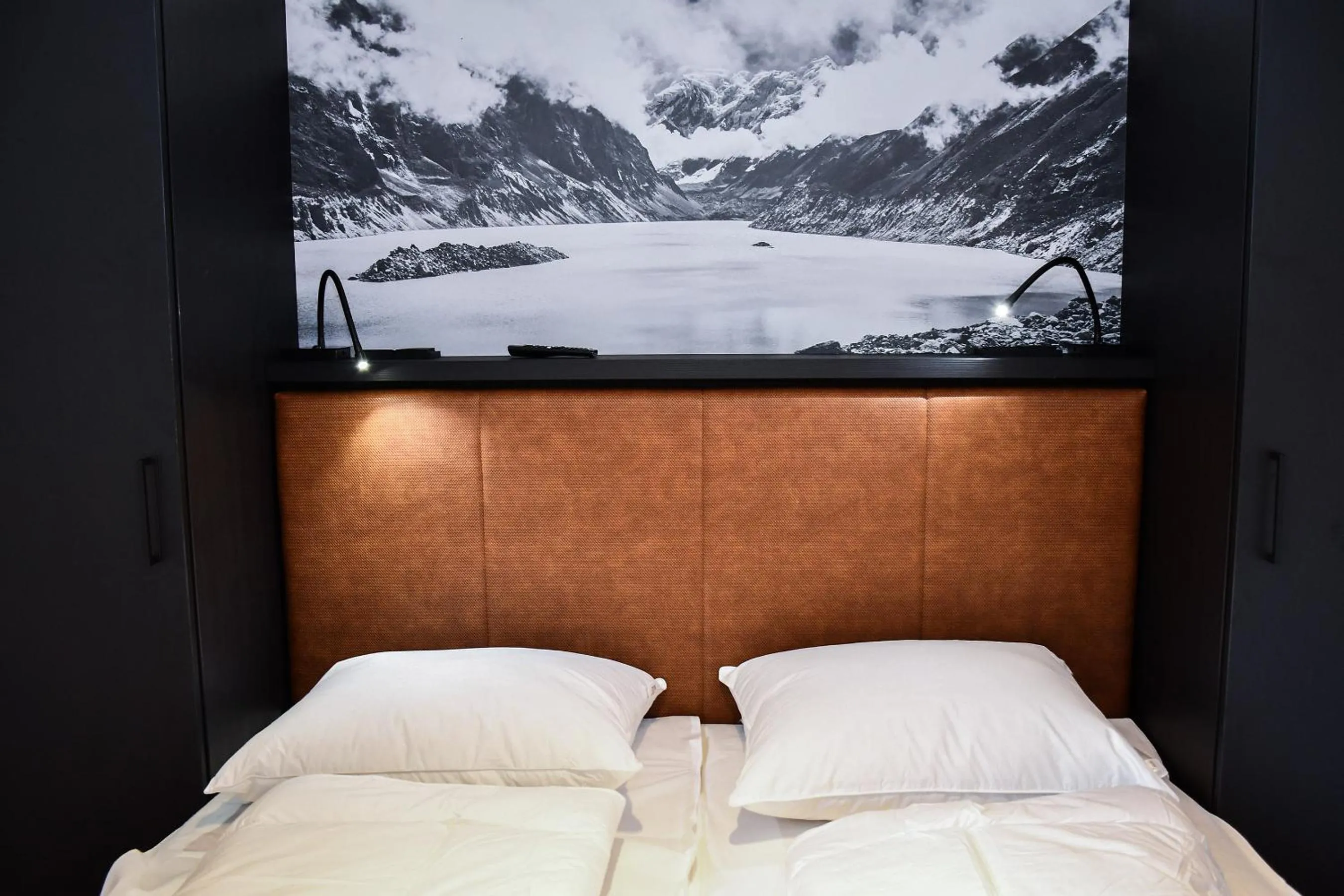 Bed in Astn Hütten Residenz Waldsicht Königsleiten - Ferienwohnungen