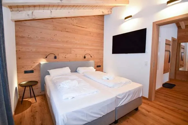 Bed in Astn Hütten Residenz Waldsicht Königsleiten - Ferienwohnungen