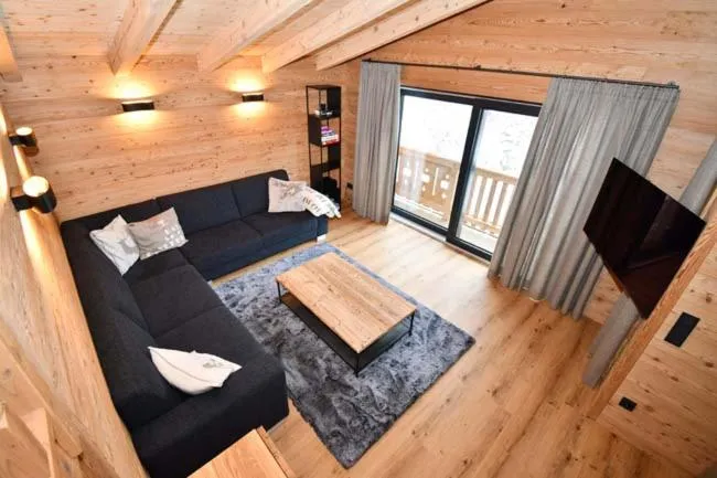 Bed in Astn Hütten Residenz Waldsicht Königsleiten - Ferienwohnungen