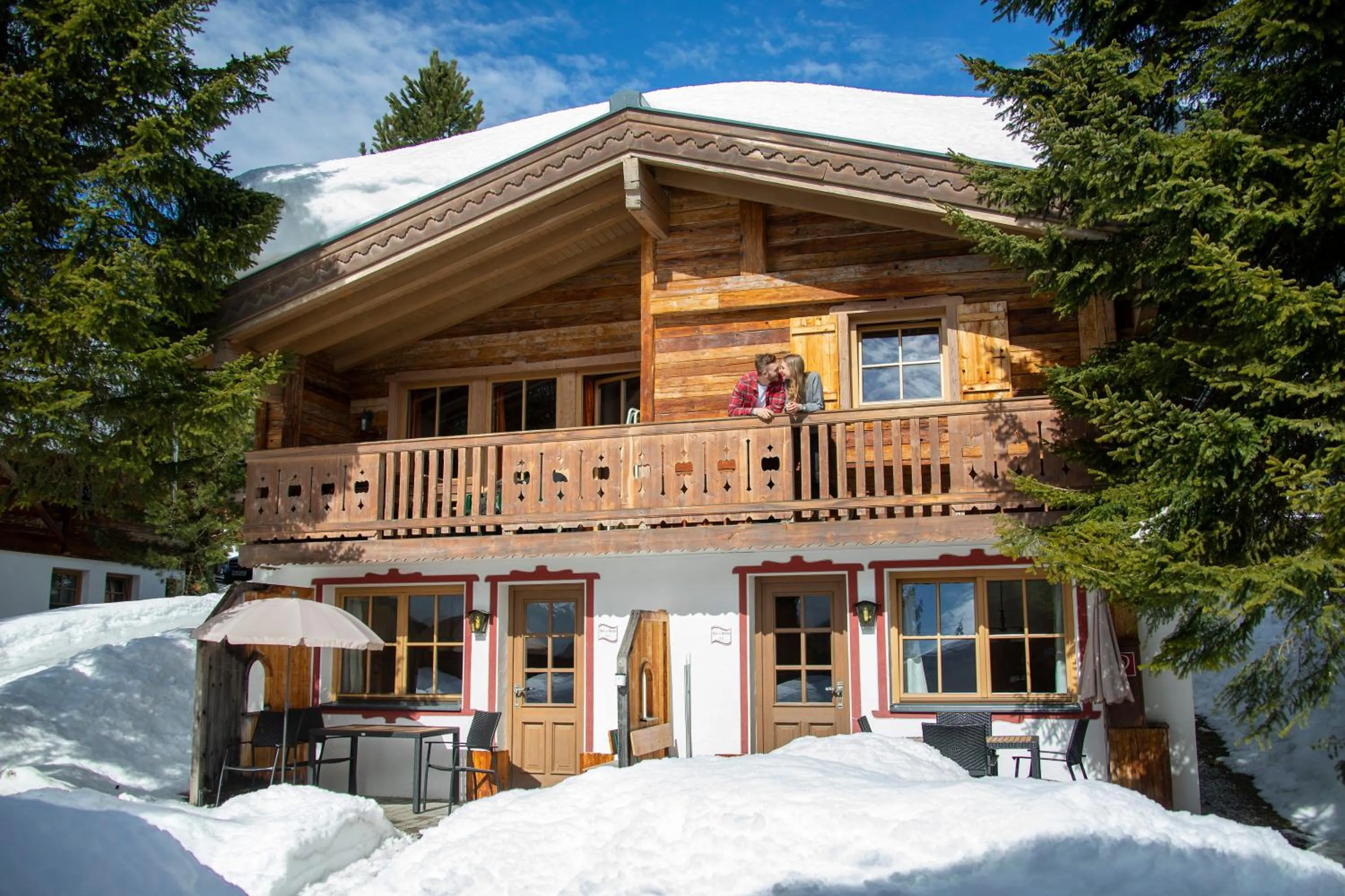 Property building in Astn Hütten Residenz Waldsicht Königsleiten - Ferienwohnungen