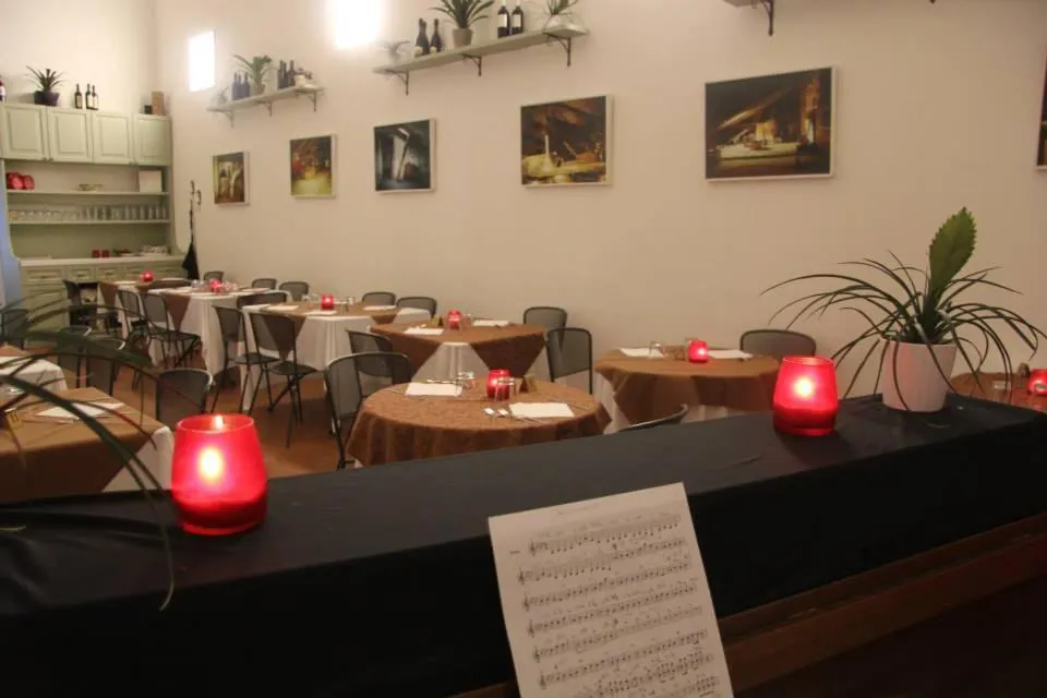 Restaurant/places to eat in Student's Hostel Della Ghiara