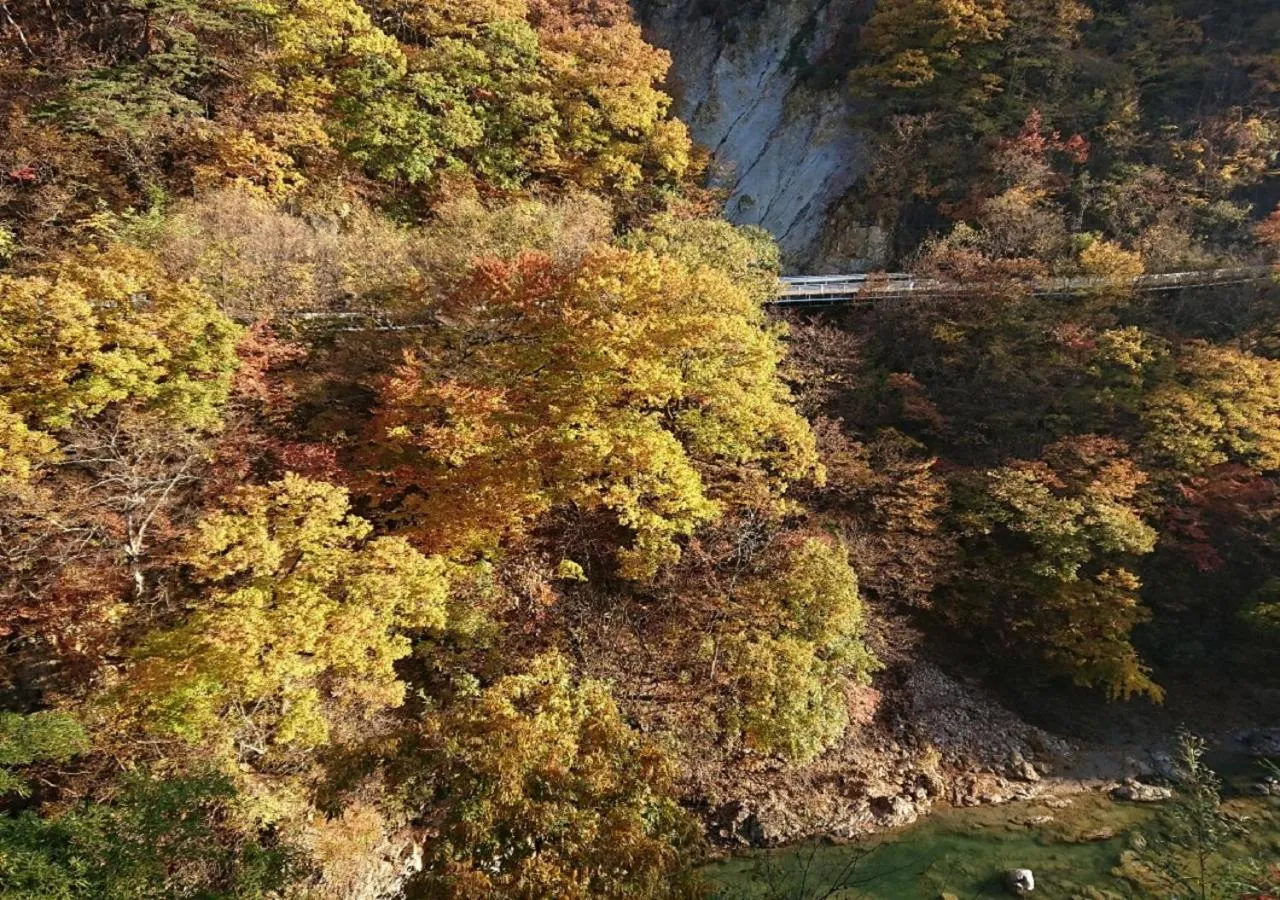 River view in Itoen Hotel Oze Oigami Sanrakuso