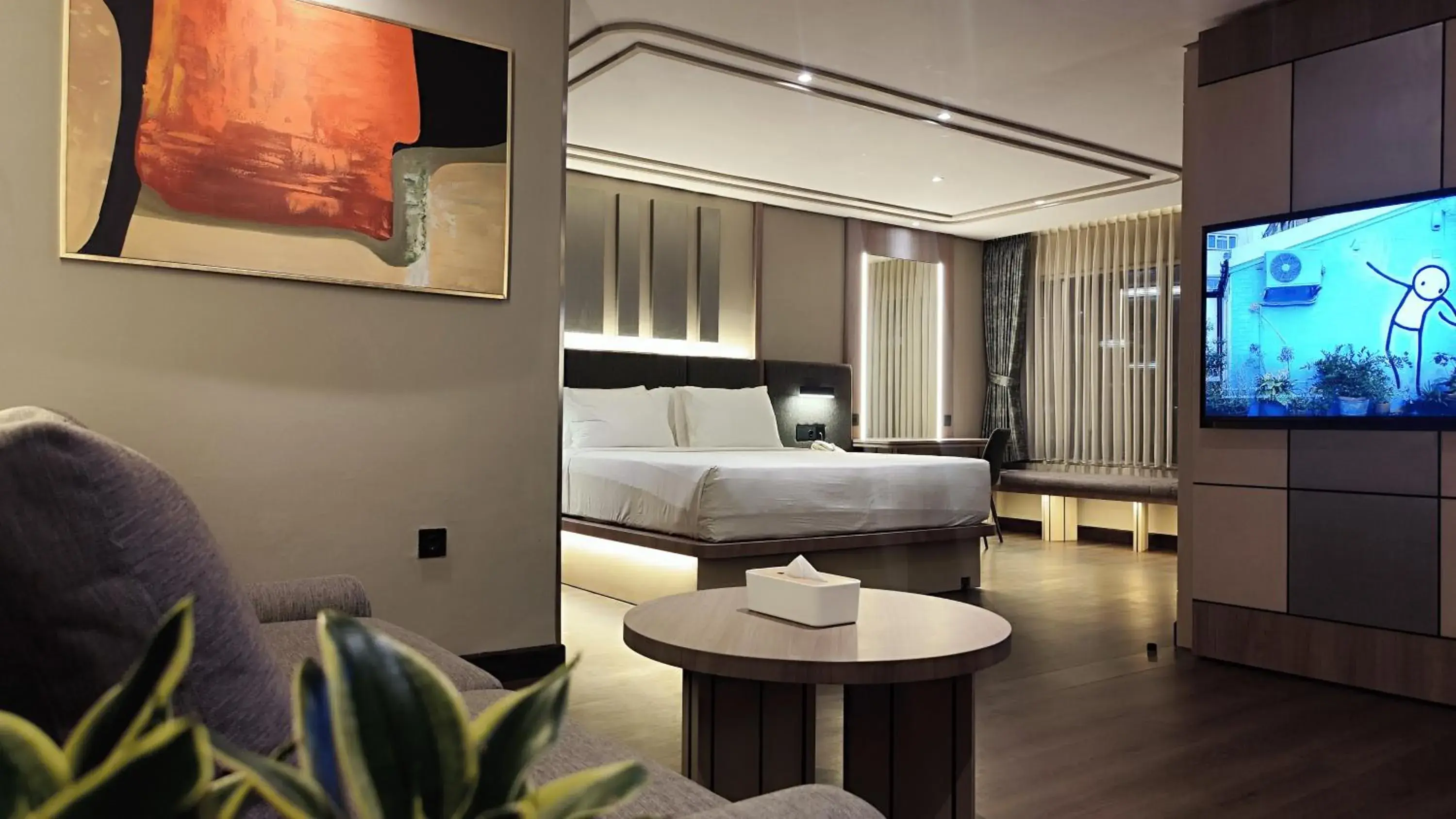Bed in 1O1 URBAN Jakarta Thamrin Bed in 1O1 URBAN Jakarta Thamrin