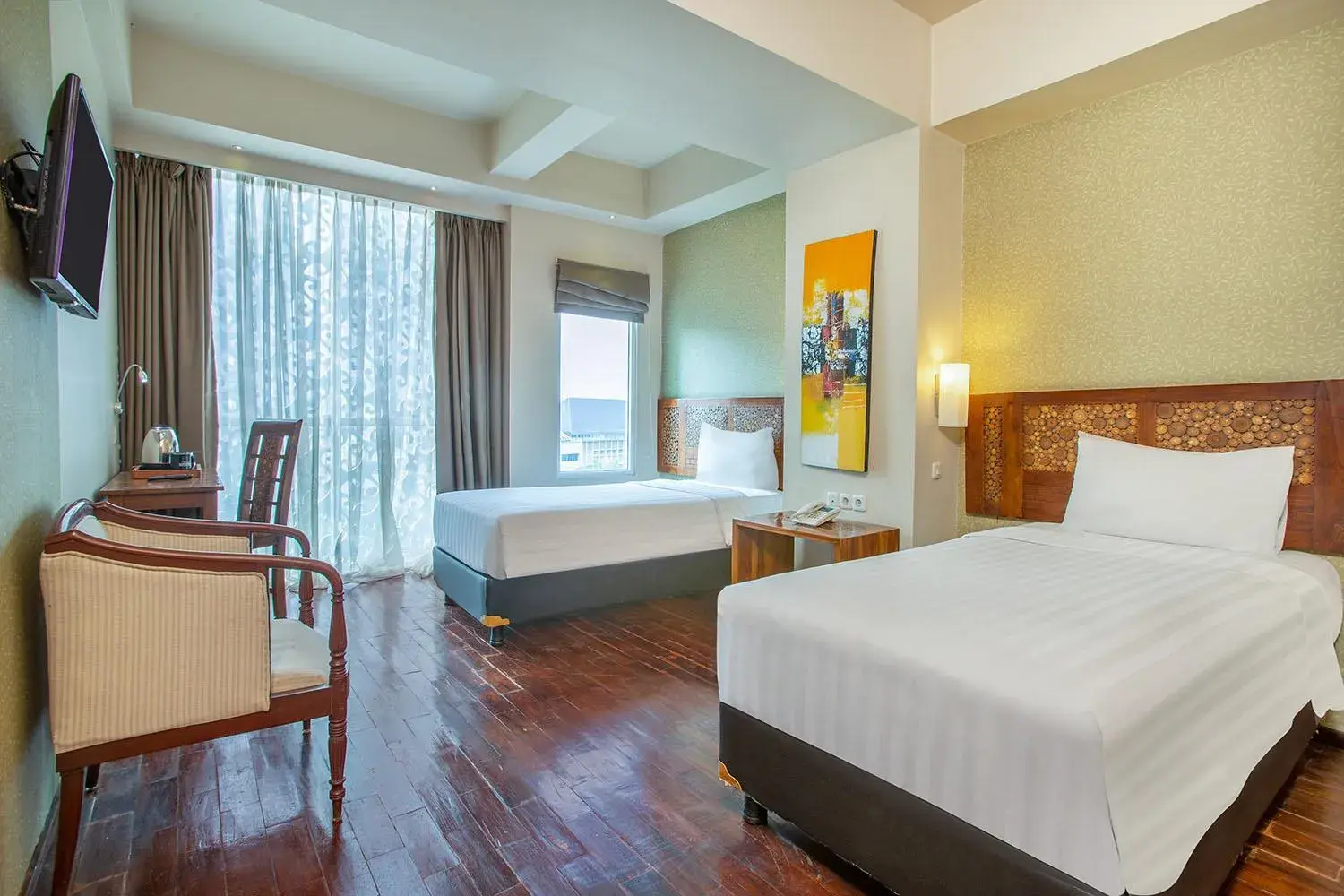 Twin Room in 1O1 URBAN Jakarta Thamrin Twin Room in 1O1 URBAN Jakarta Thamrin