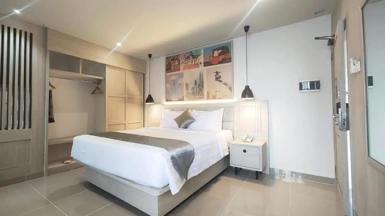 Bed in 1O1 URBAN Jakarta Thamrin Bed in 1O1 URBAN Jakarta Thamrin