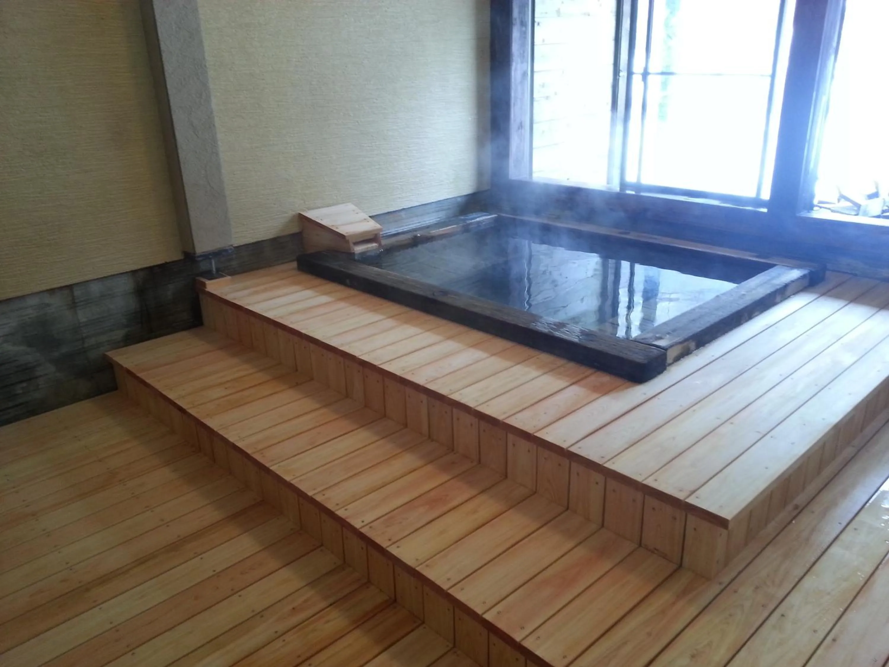 Hot Spring Bath in Hotel Yunojin