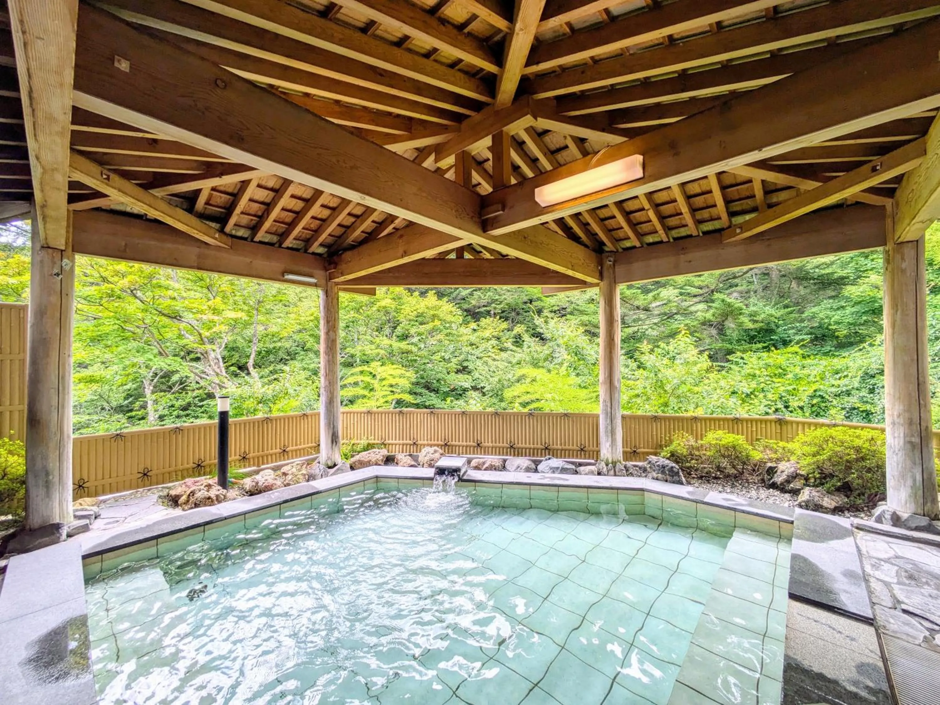 Open Air Bath in Itoen Hotel Shima
