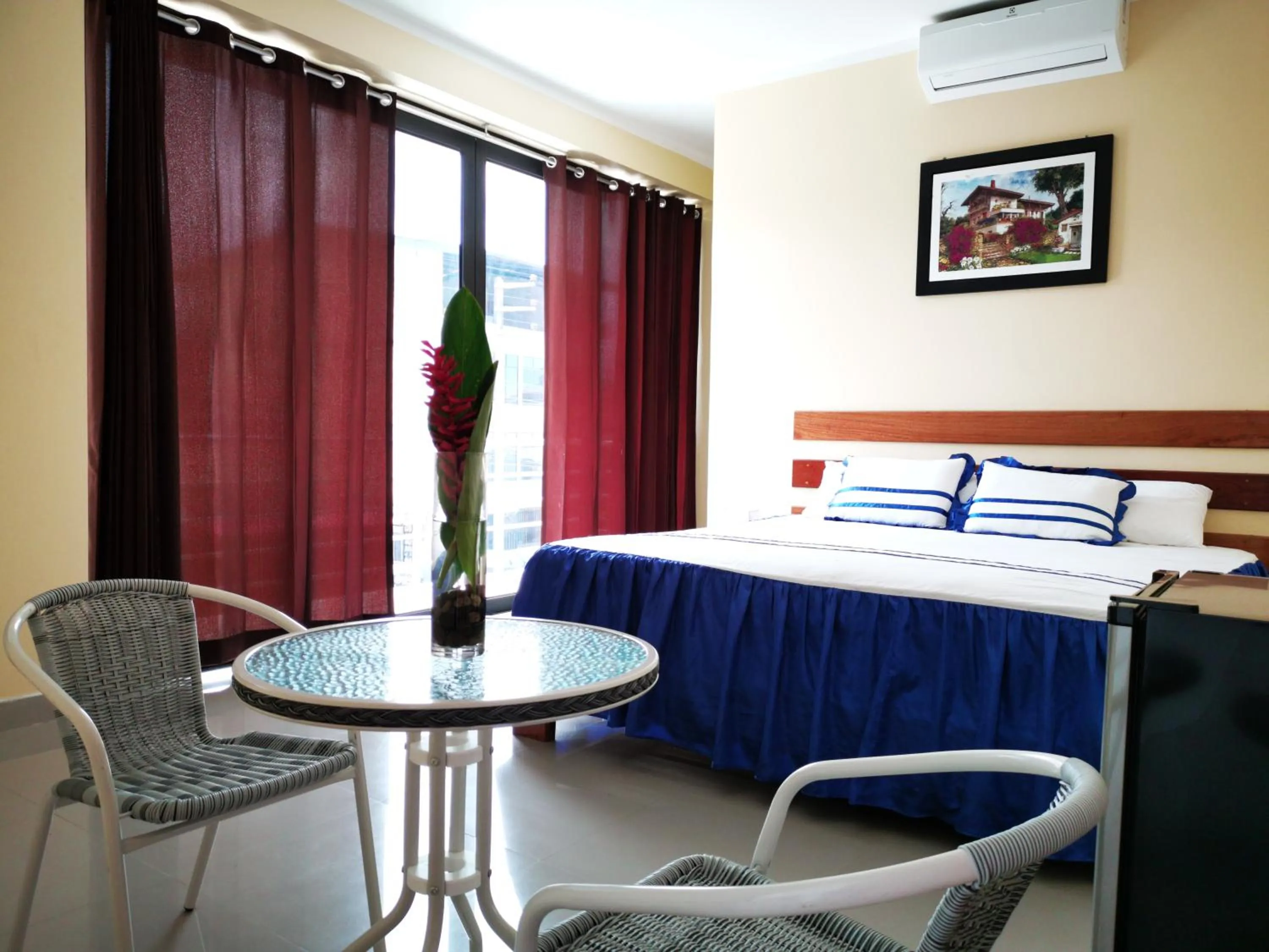 Bed in Hostal Cordillera Azul