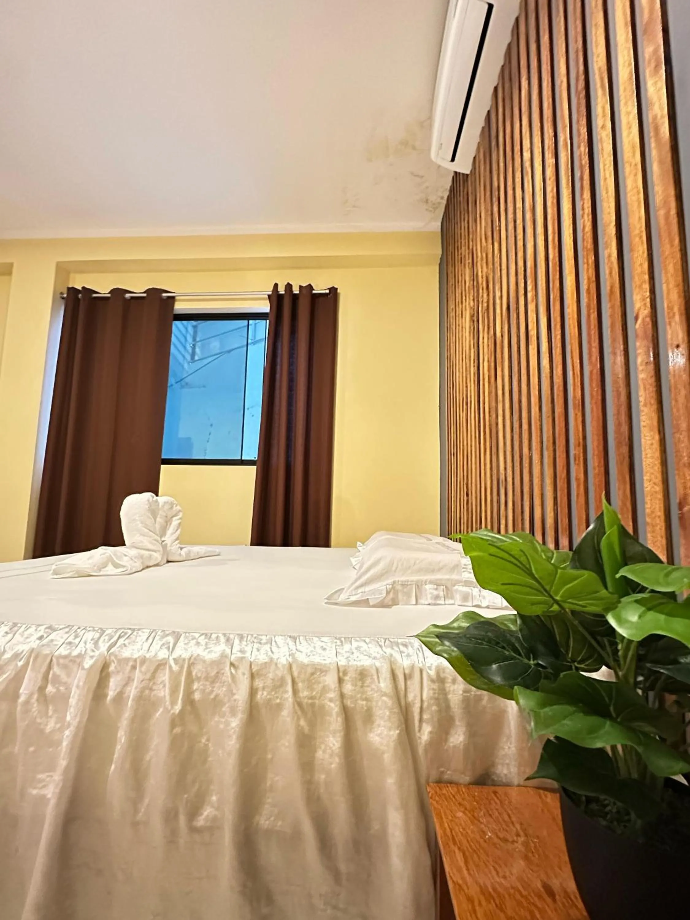 Bed in Hostal Cordillera Azul