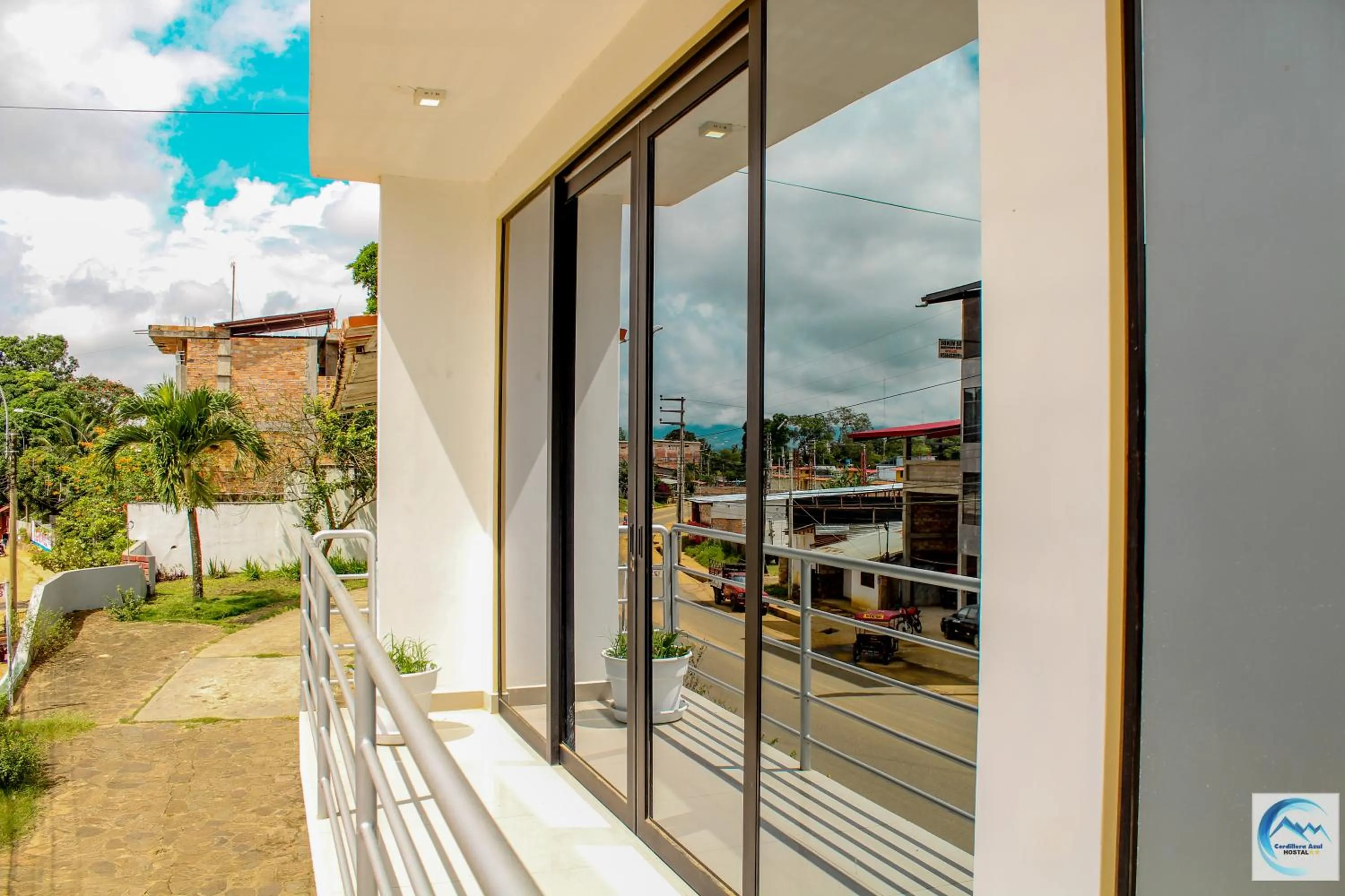 Balcony/Terrace in Hostal Cordillera Azul