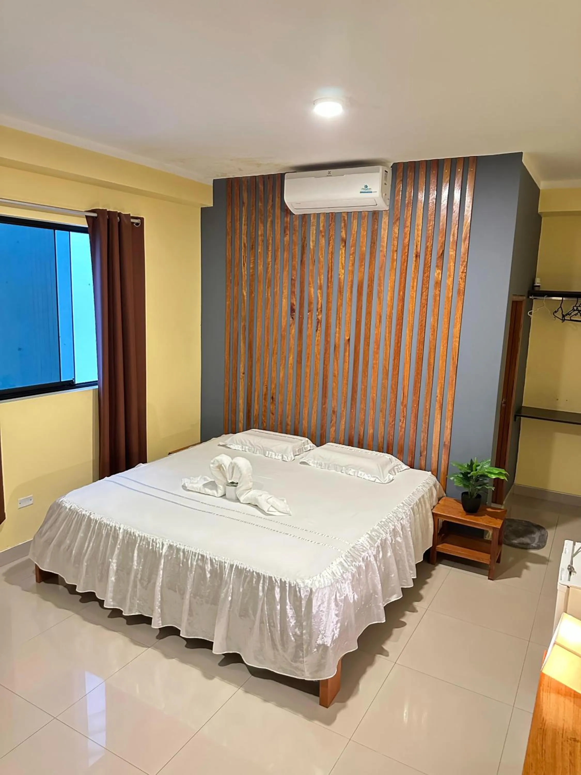 Bed in Hostal Cordillera Azul