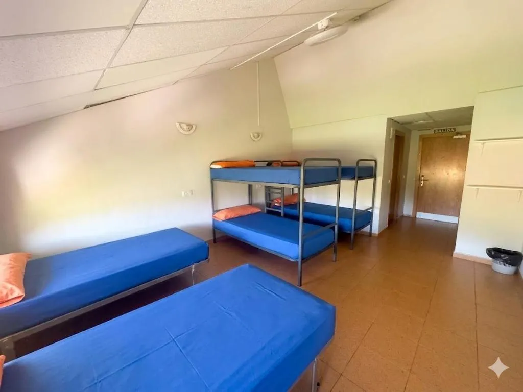 Bed in Residencia Albergue Jaca