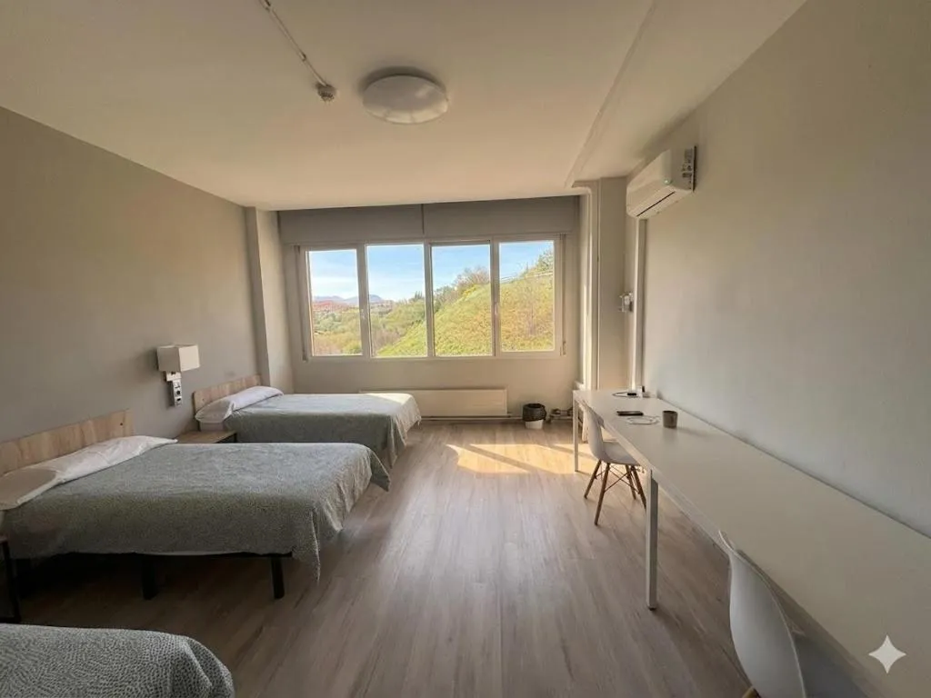 Bed in Residencia Albergue Jaca