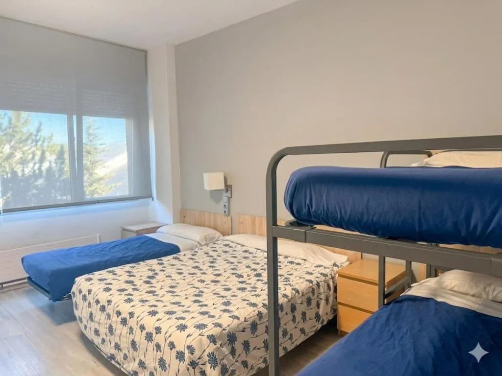 Bed in Residencia Albergue Jaca
