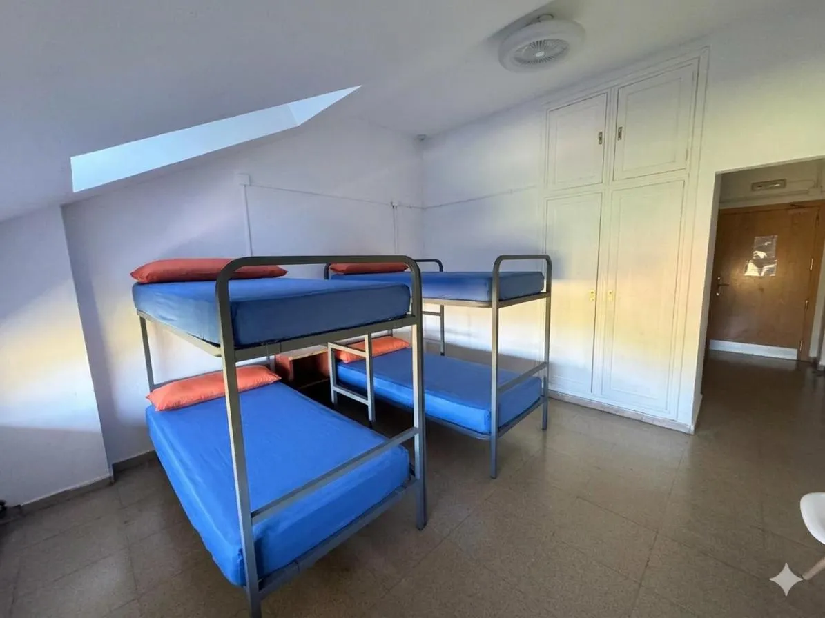 Bed in Residencia Albergue Jaca