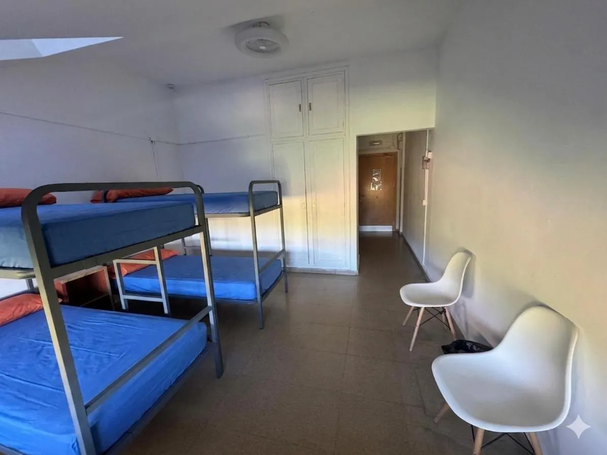 Bed in Residencia Albergue Jaca