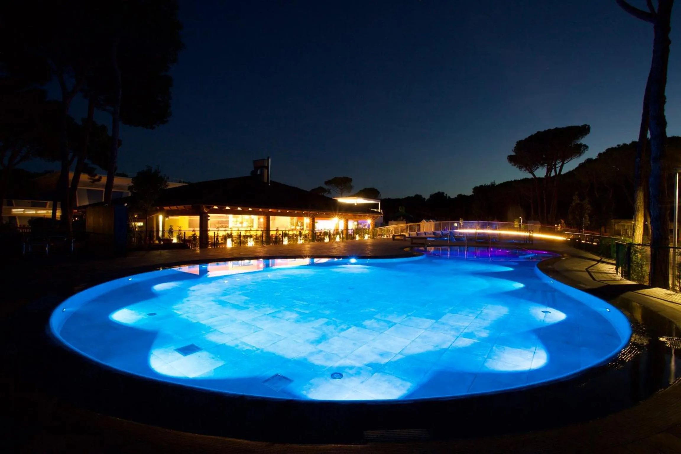 Pool view in Camping Village Cavallino