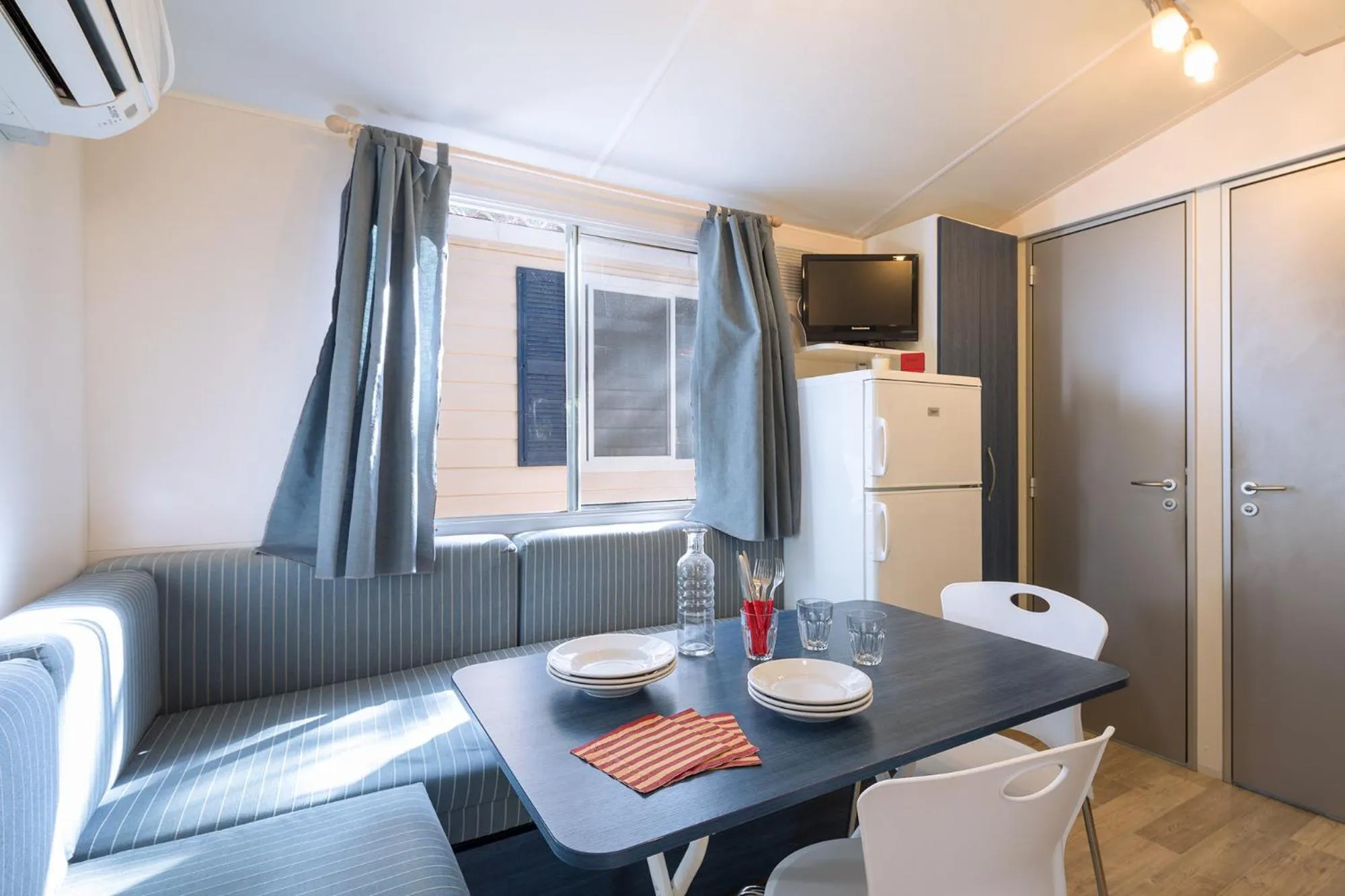 Living room in Camping Village Cavallino