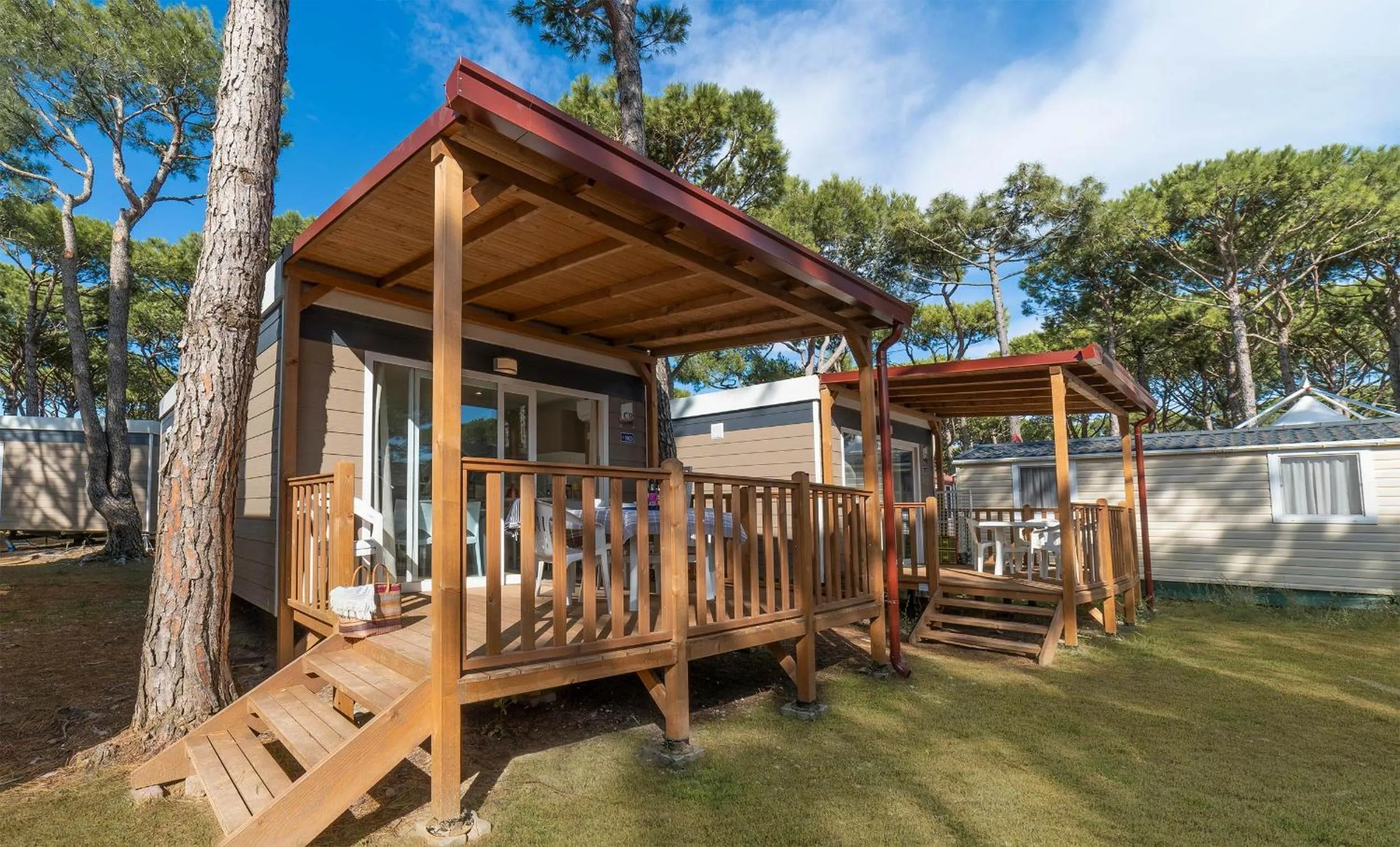 Patio in Camping Village Cavallino