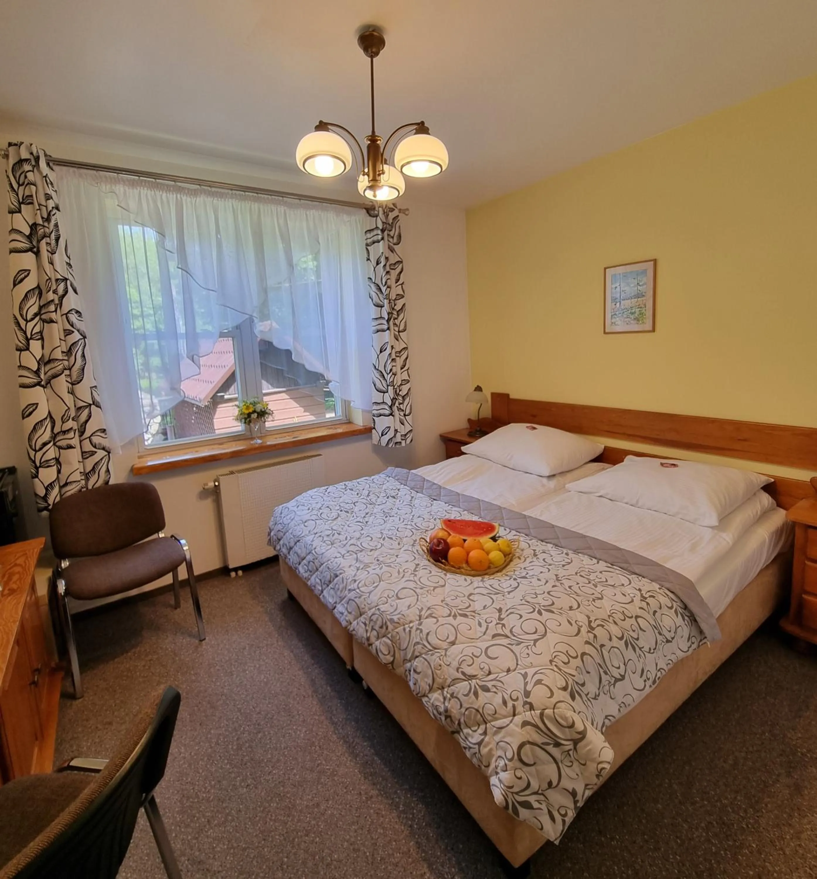 Bed in Hotel Karkonosze