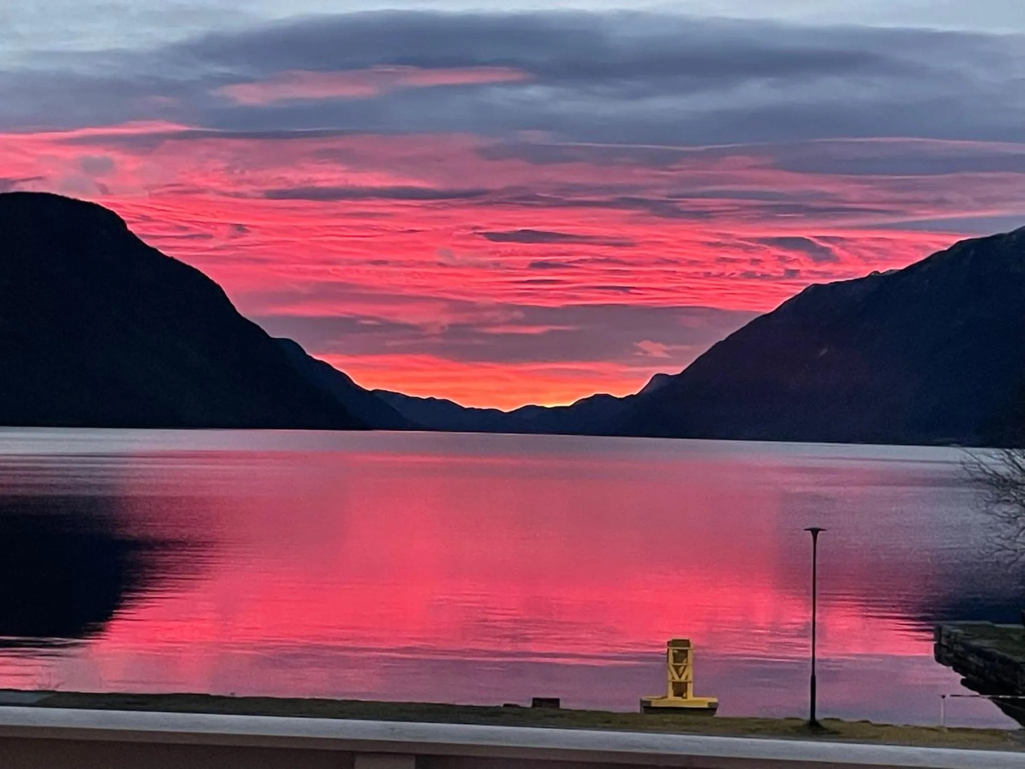 Natural landscape in Sandviken Camping
