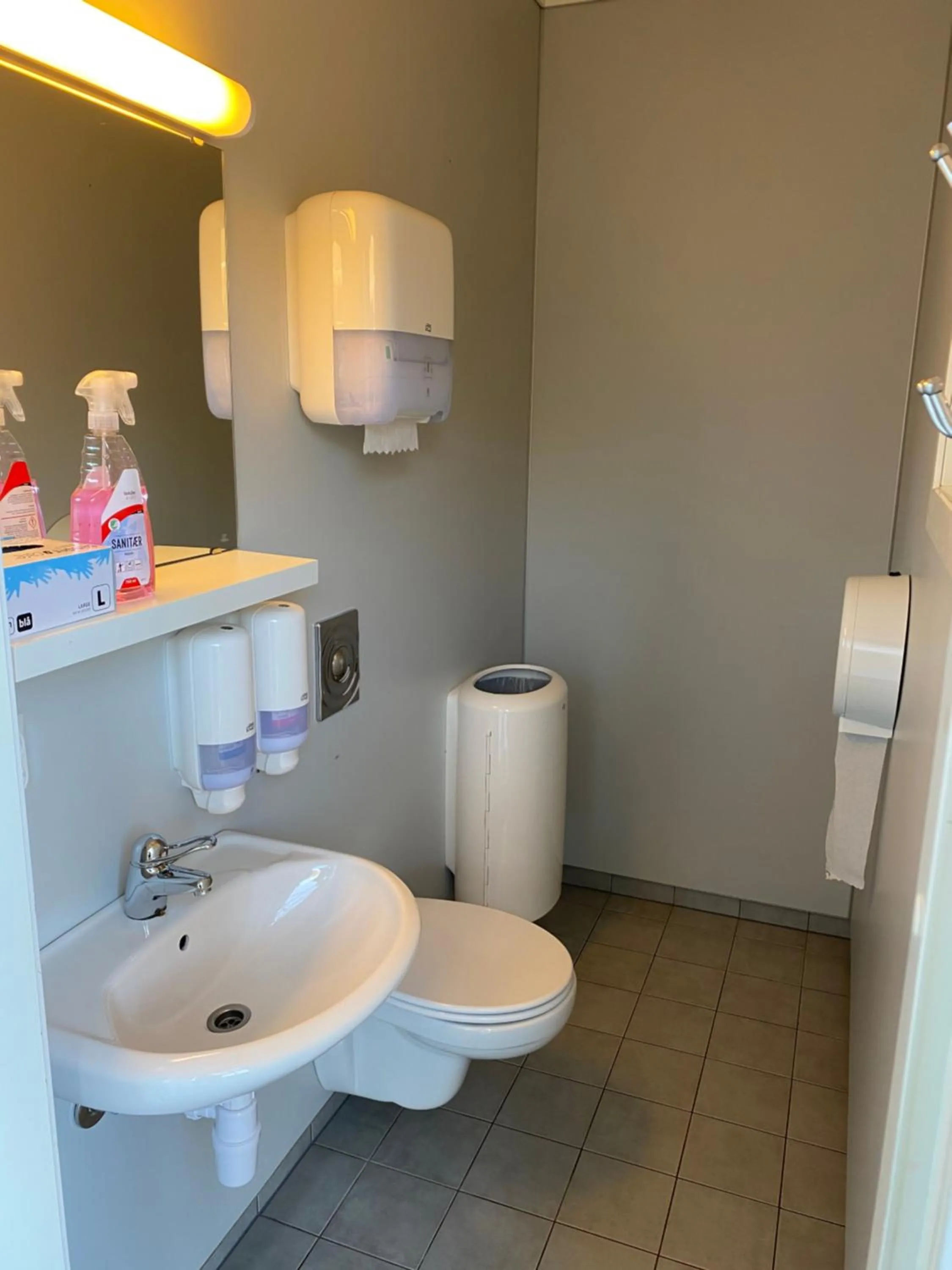 Toilet in Sandviken Camping