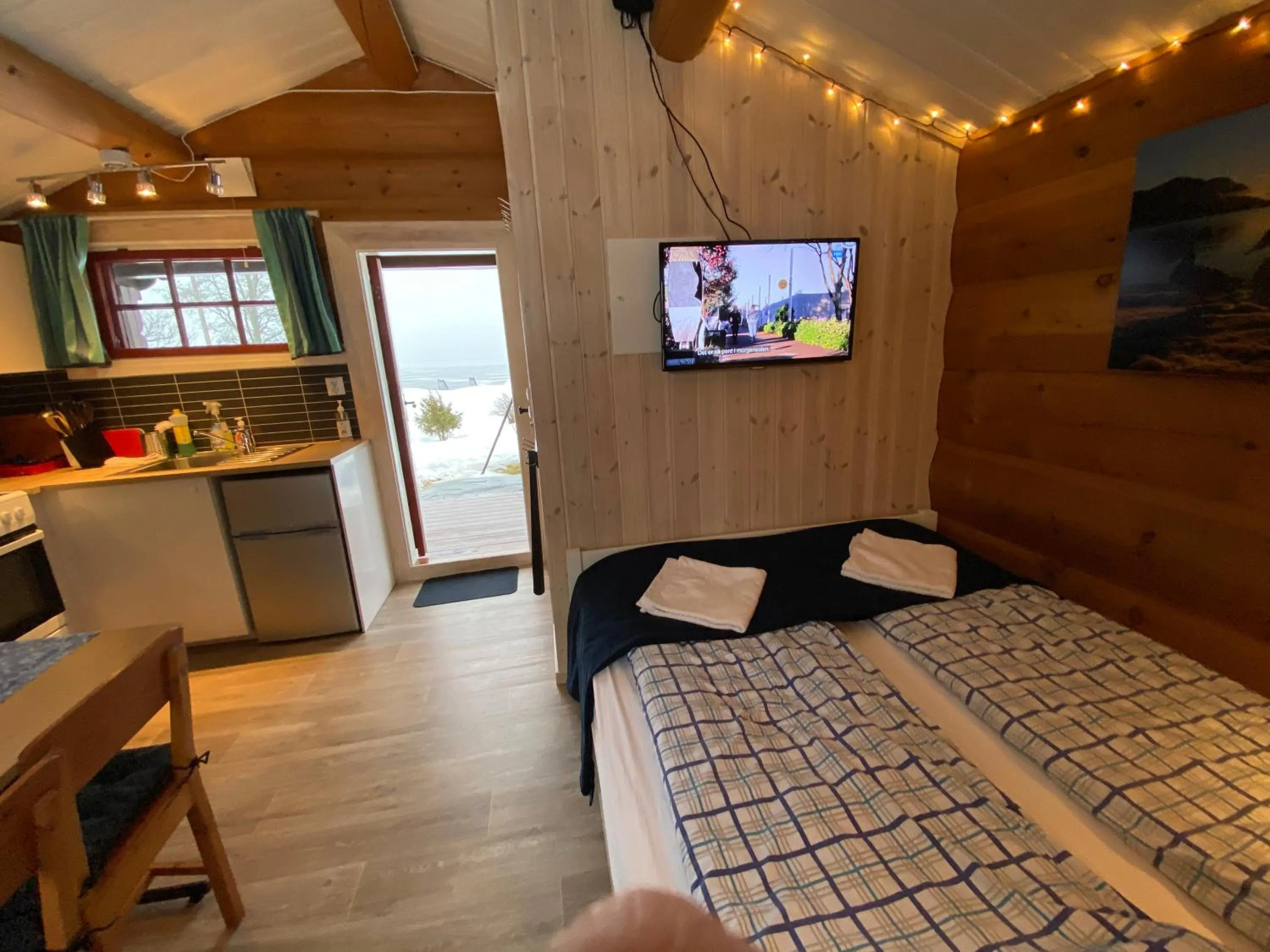 Bed in Sandviken Camping