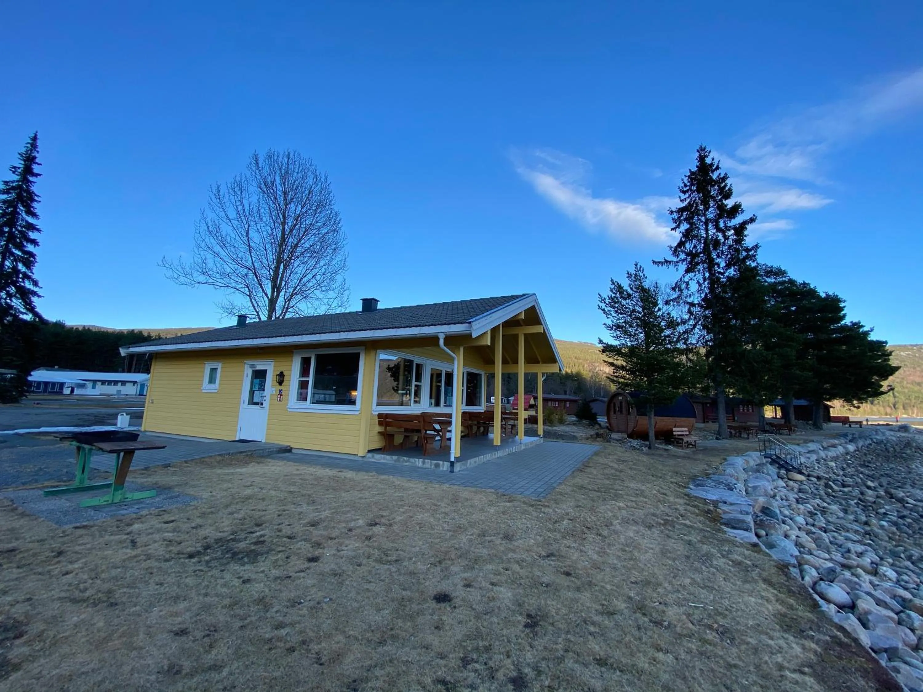 BBQ facilities in Sandviken Camping
