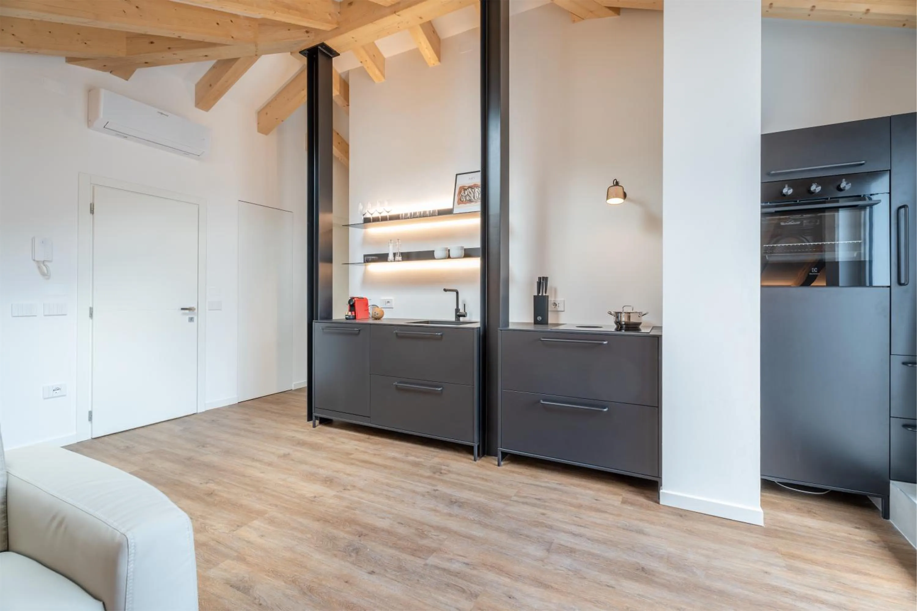 Kitchen or kitchenette in Casa Al Sole