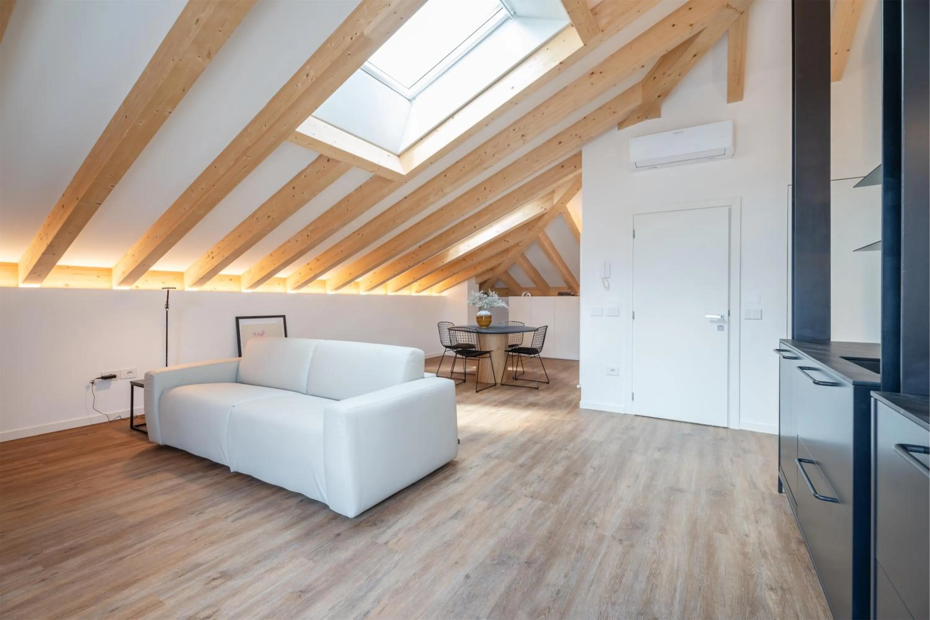 Living room, Bed in Casa Al Sole