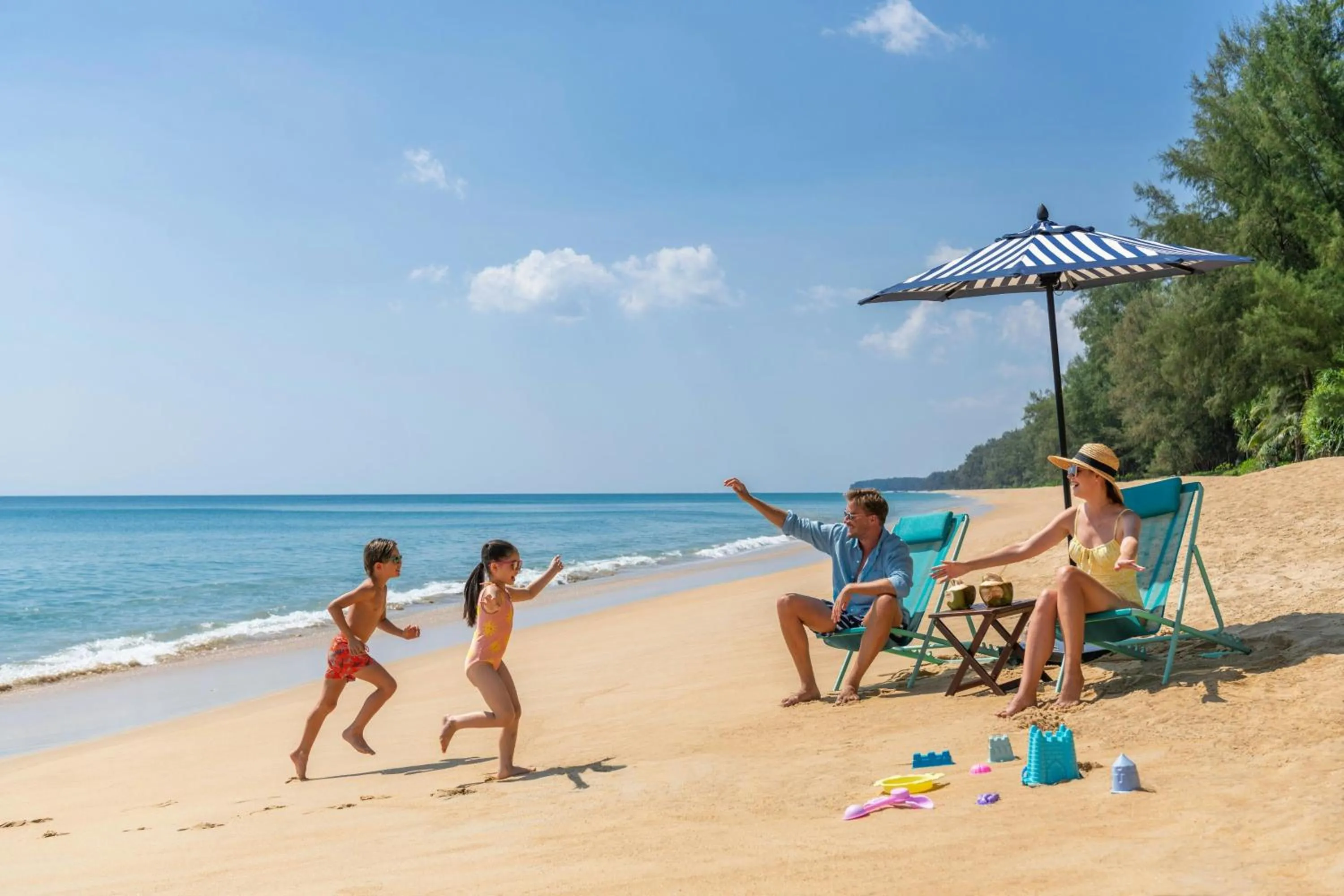 Beach in Le Meridien Phuket Mai Khao Beach Resort