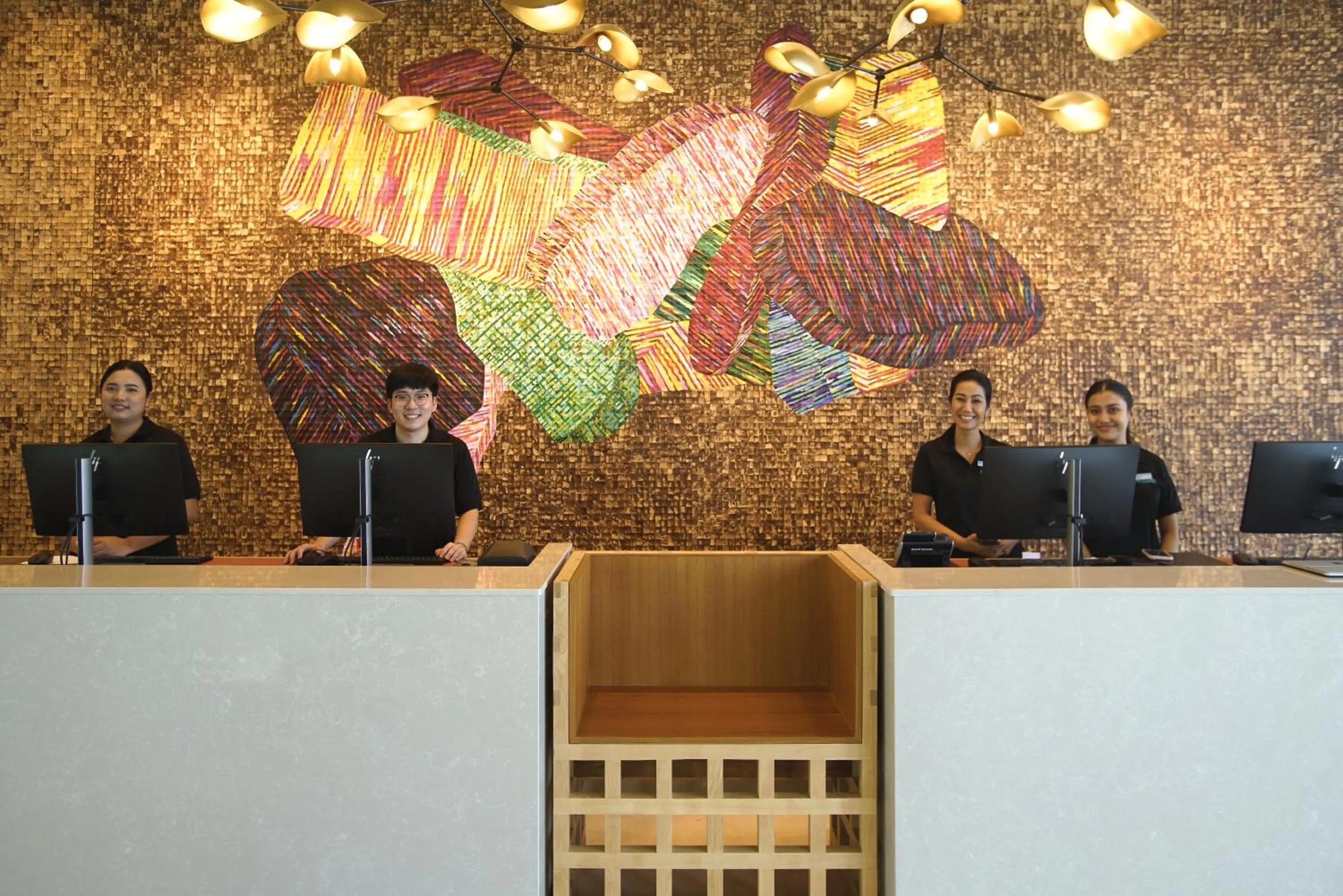 Staff in Le Meridien Phuket Mai Khao Beach Resort