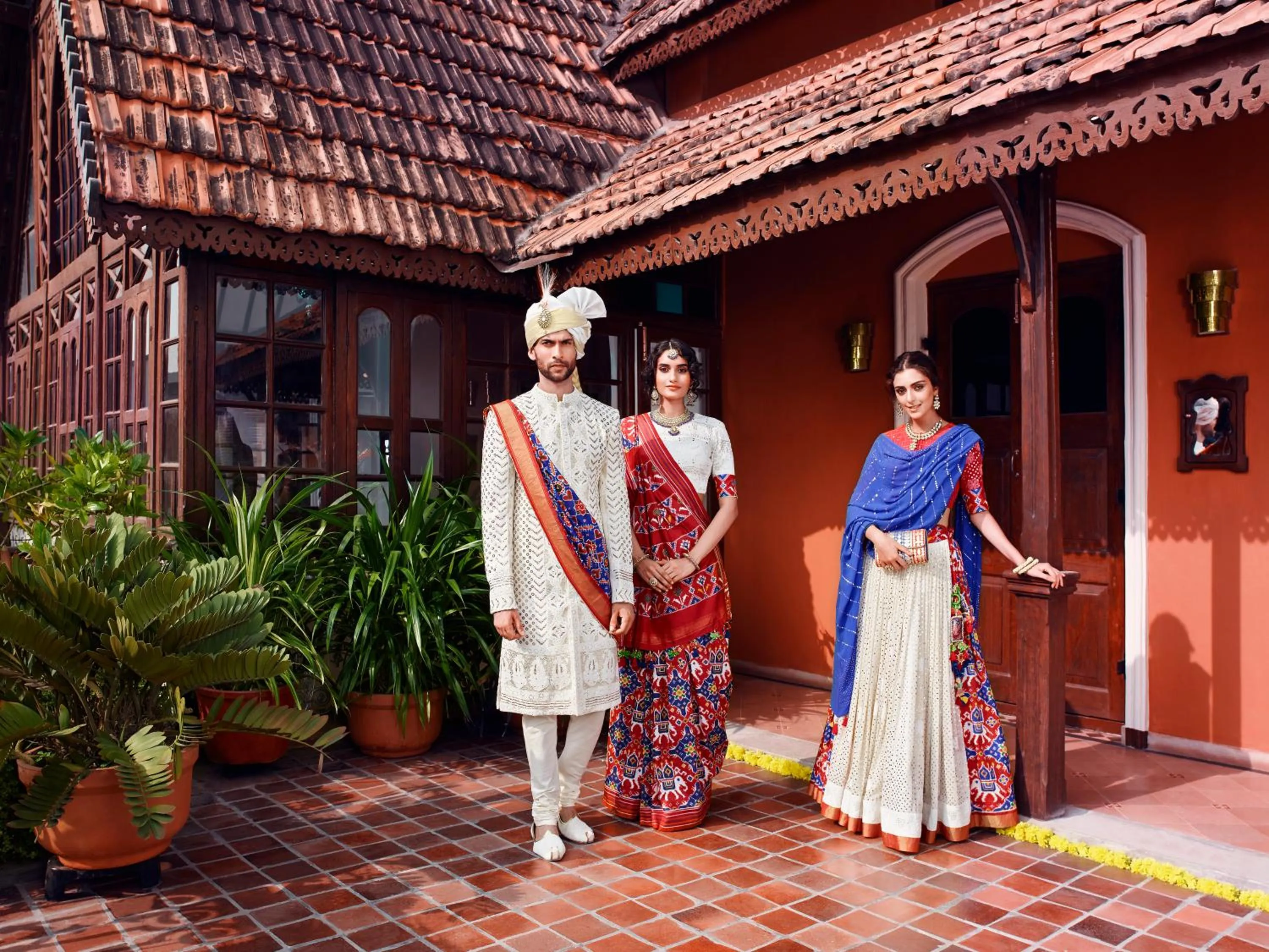 Evening entertainment in The House of MG-A Heritage Hotel, Ahmedabad
