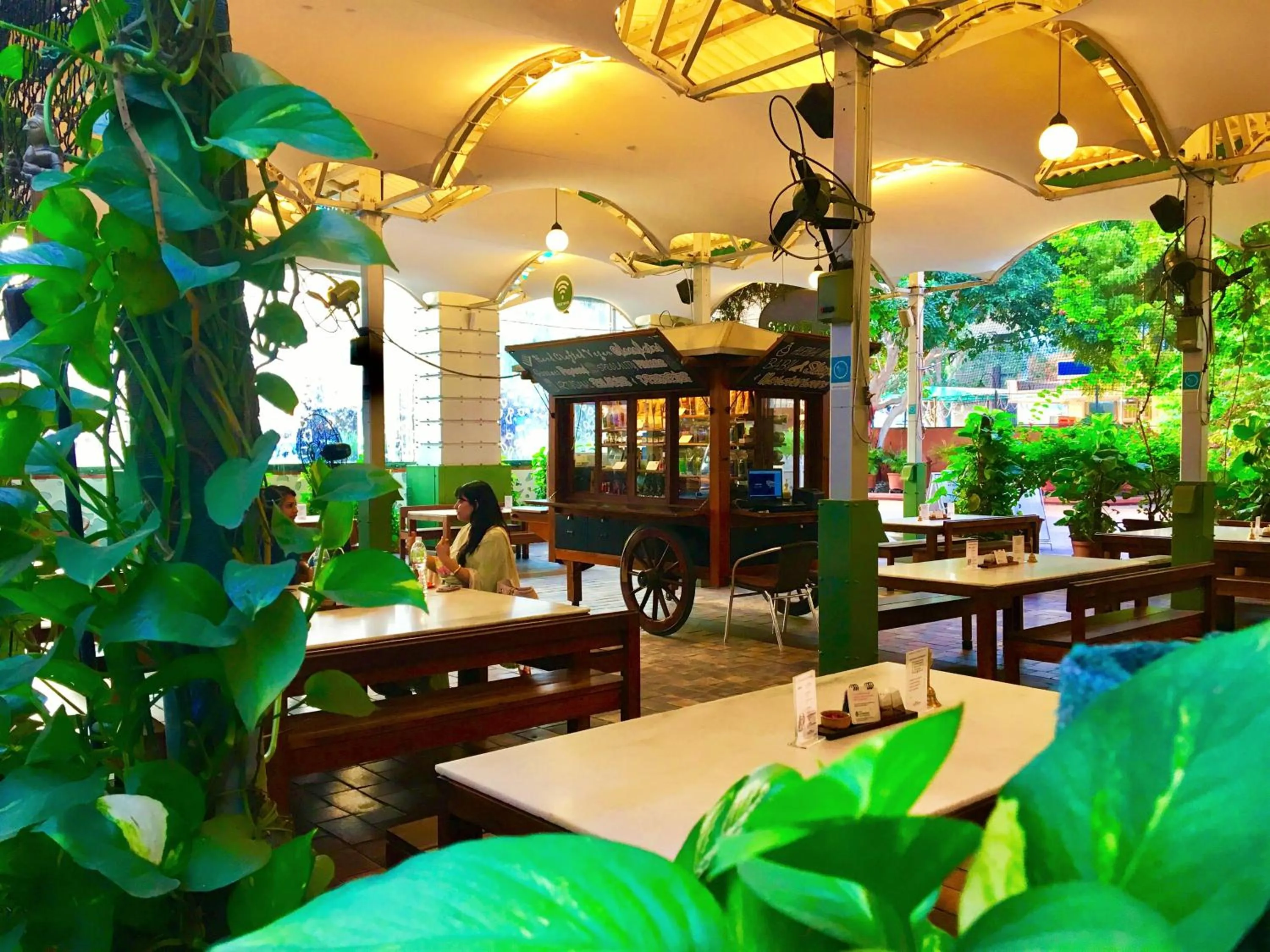 Restaurant/places to eat in The House of MG-A Heritage Hotel, Ahmedabad