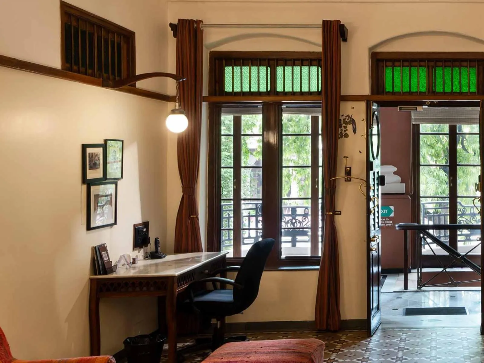 Facade/entrance in The House of MG-A Heritage Hotel, Ahmedabad