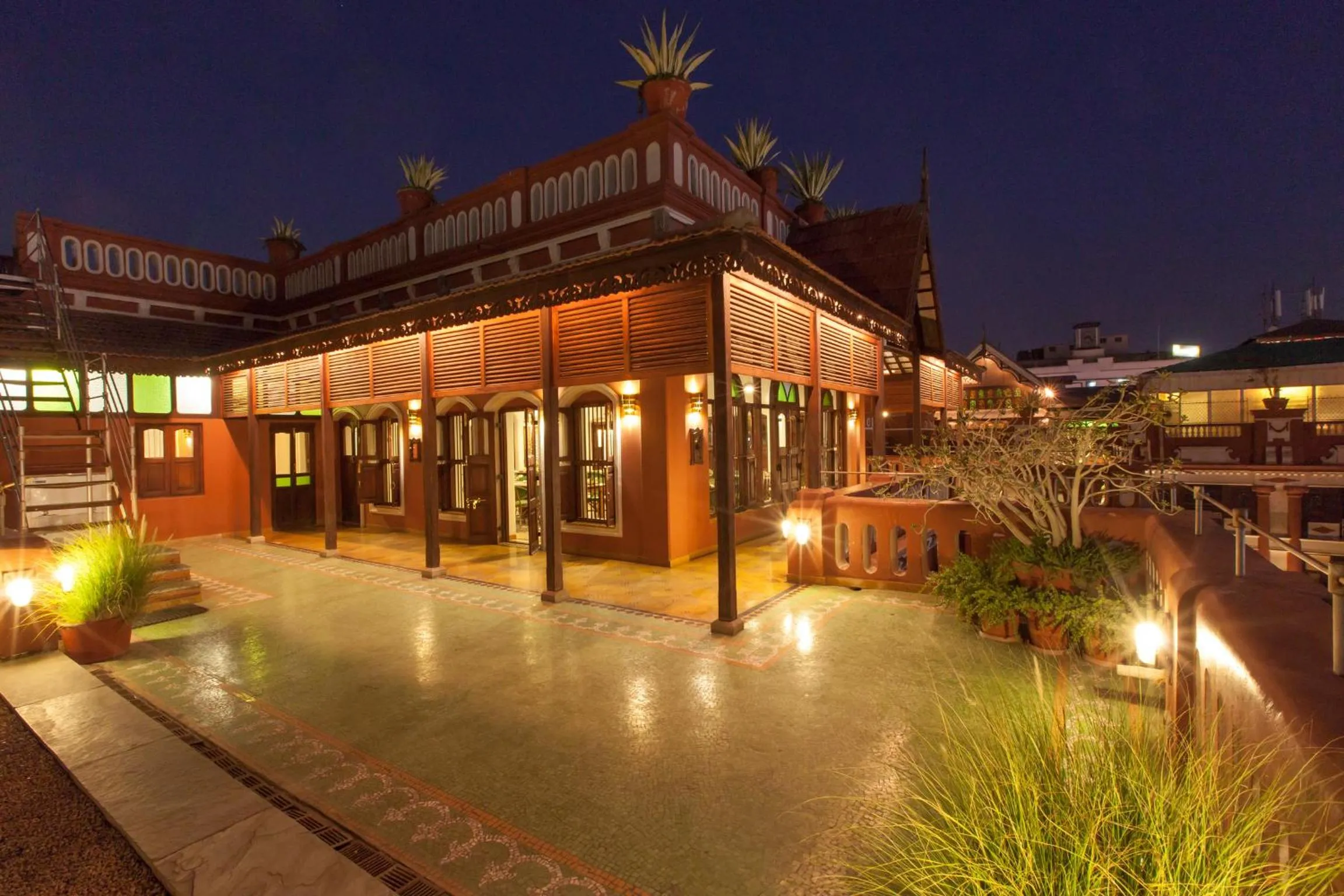 Restaurant/places to eat in The House of MG-A Heritage Hotel, Ahmedabad