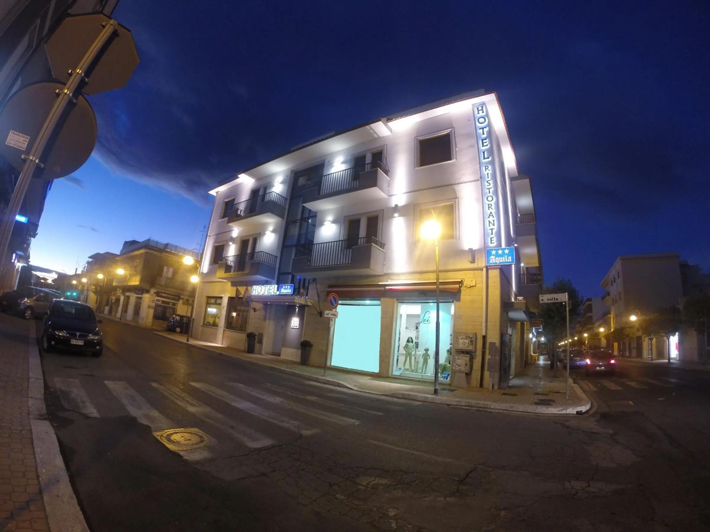 Property building in Hotel Aquila