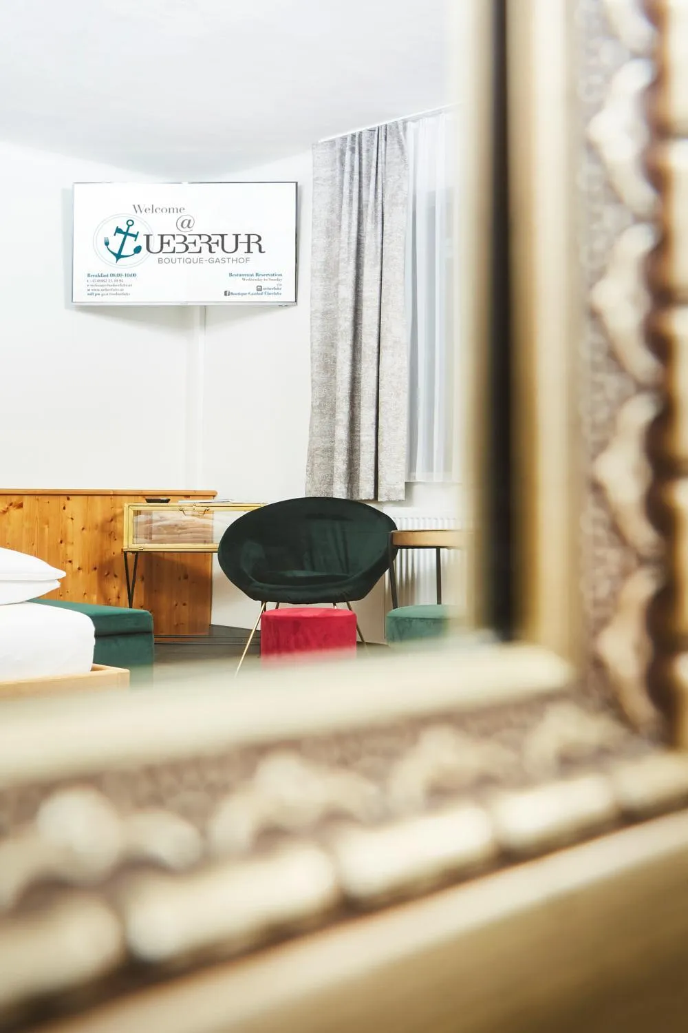 Seating area in Boutique-Gasthof Ueberfuhr