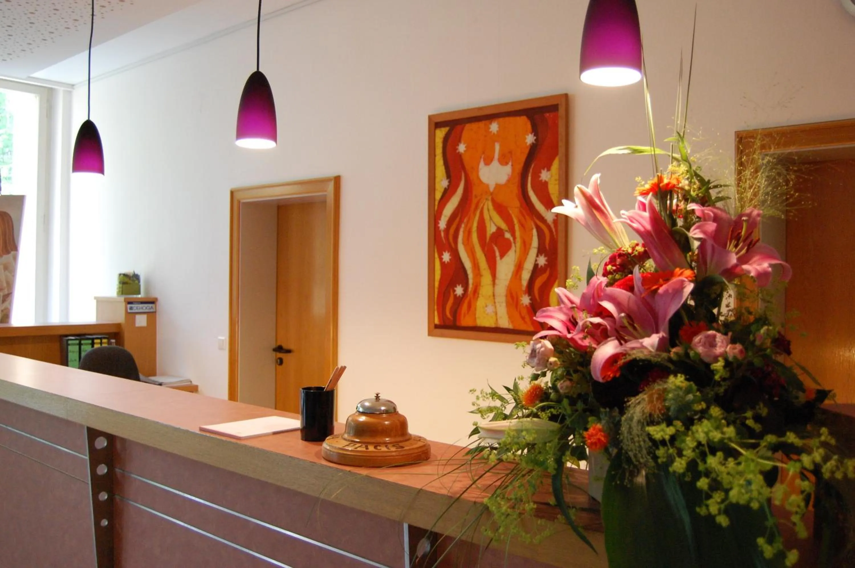 Lobby or reception in Tagungshaus Regina Pacis