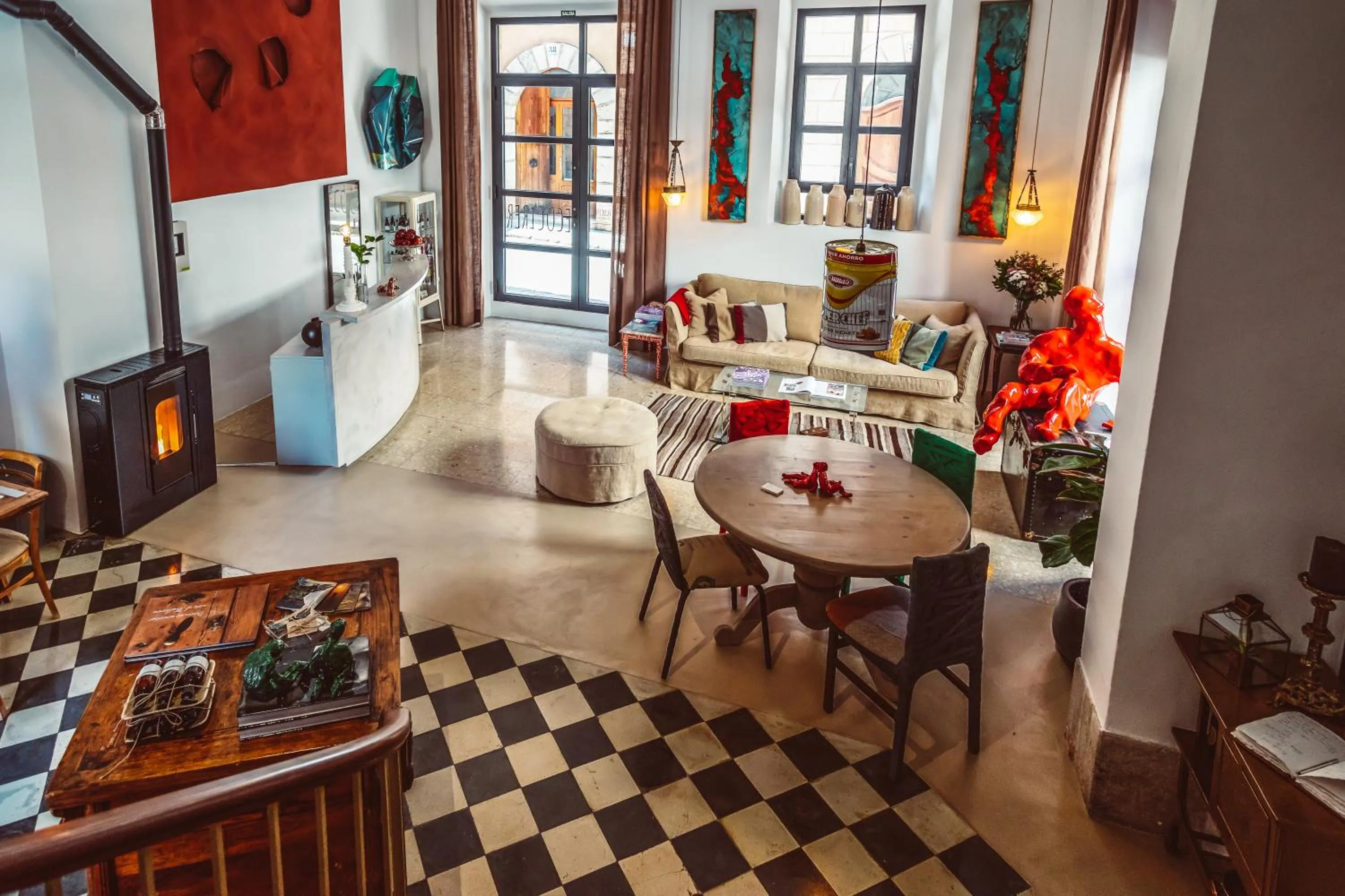 Living room in Ecocirer Healthy Stay